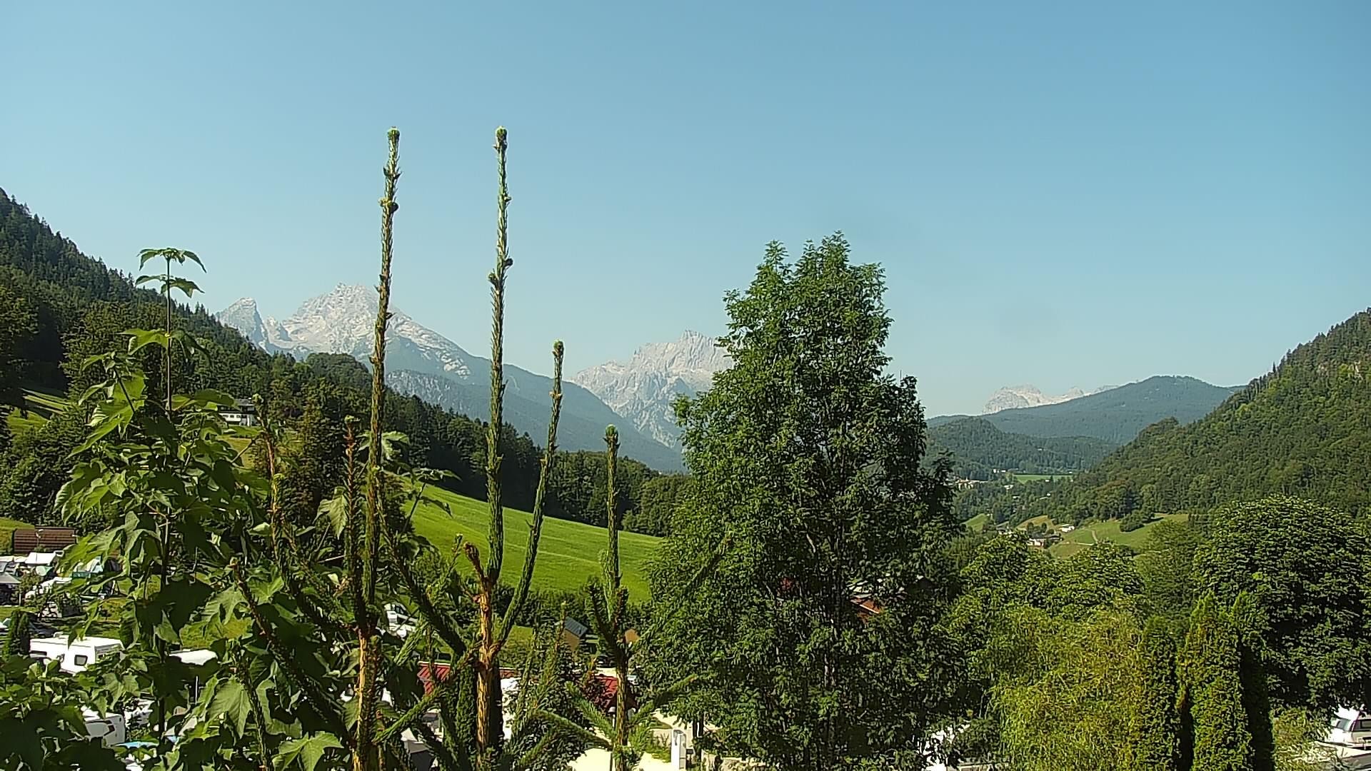 Archiv Foto Webcam Campingplatz Allweglehen bei Berchtesgaden