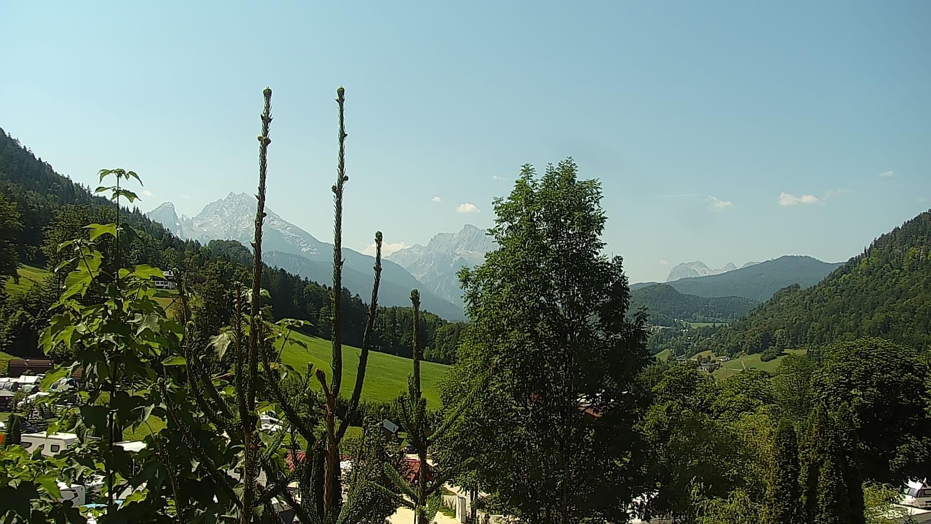 Archiv Foto Webcam Campingplatz Allweglehen bei Berchtesgaden