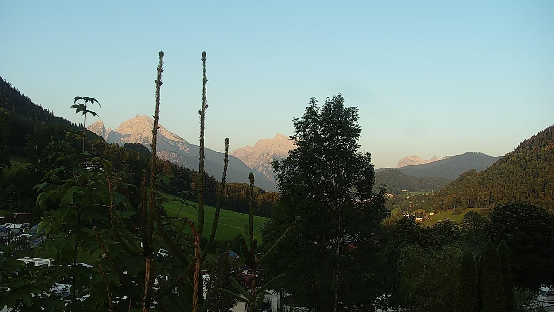 Archiv Foto Webcam Campingplatz Allweglehen bei Berchtesgaden