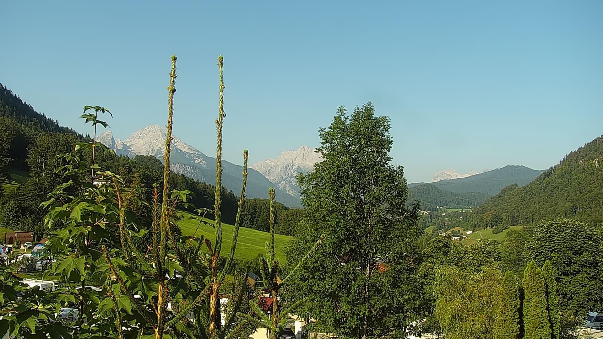 Archiv Foto Webcam Campingplatz Allweglehen bei Berchtesgaden