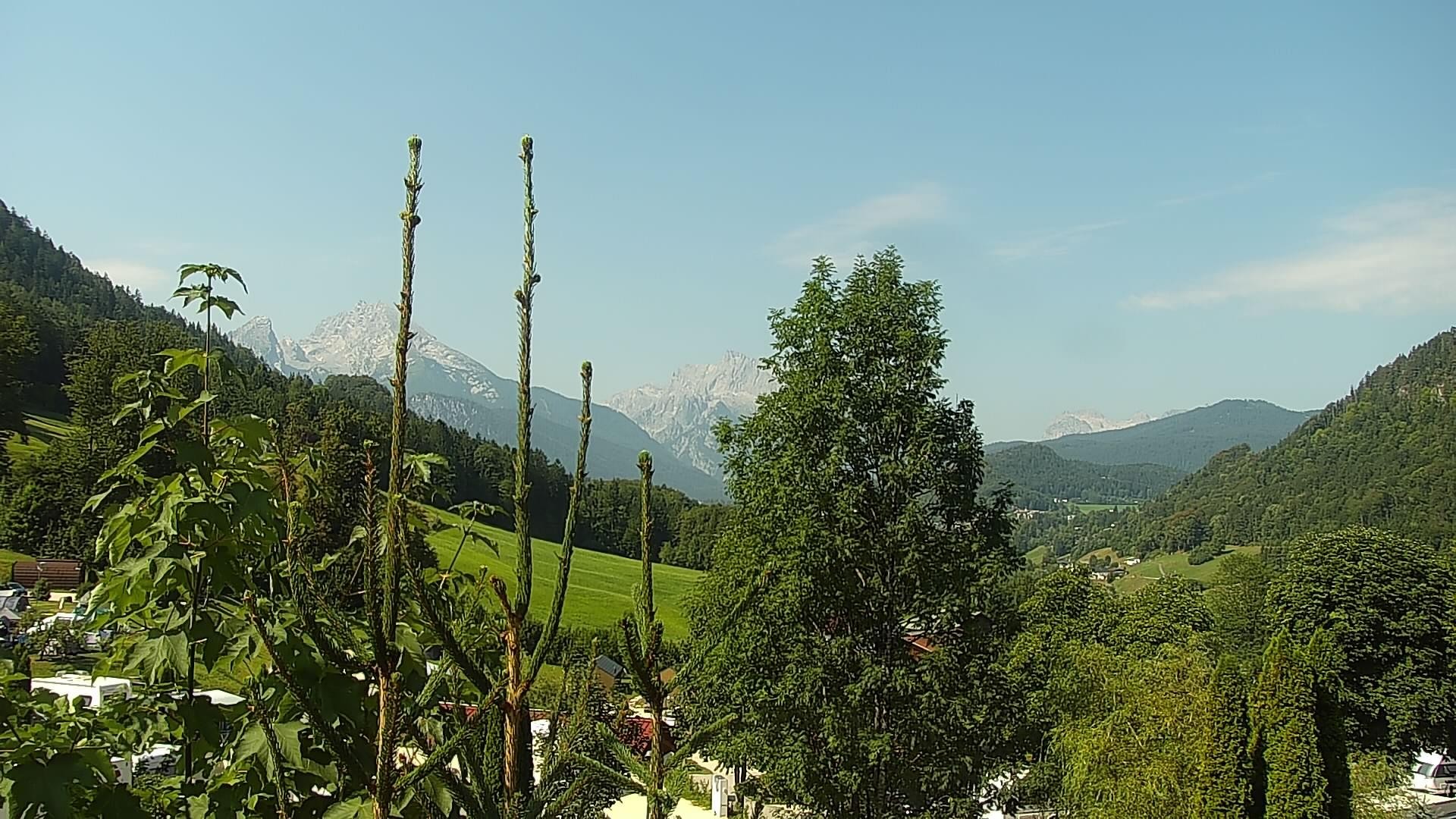 Archiv Foto Webcam Campingplatz Allweglehen bei Berchtesgaden