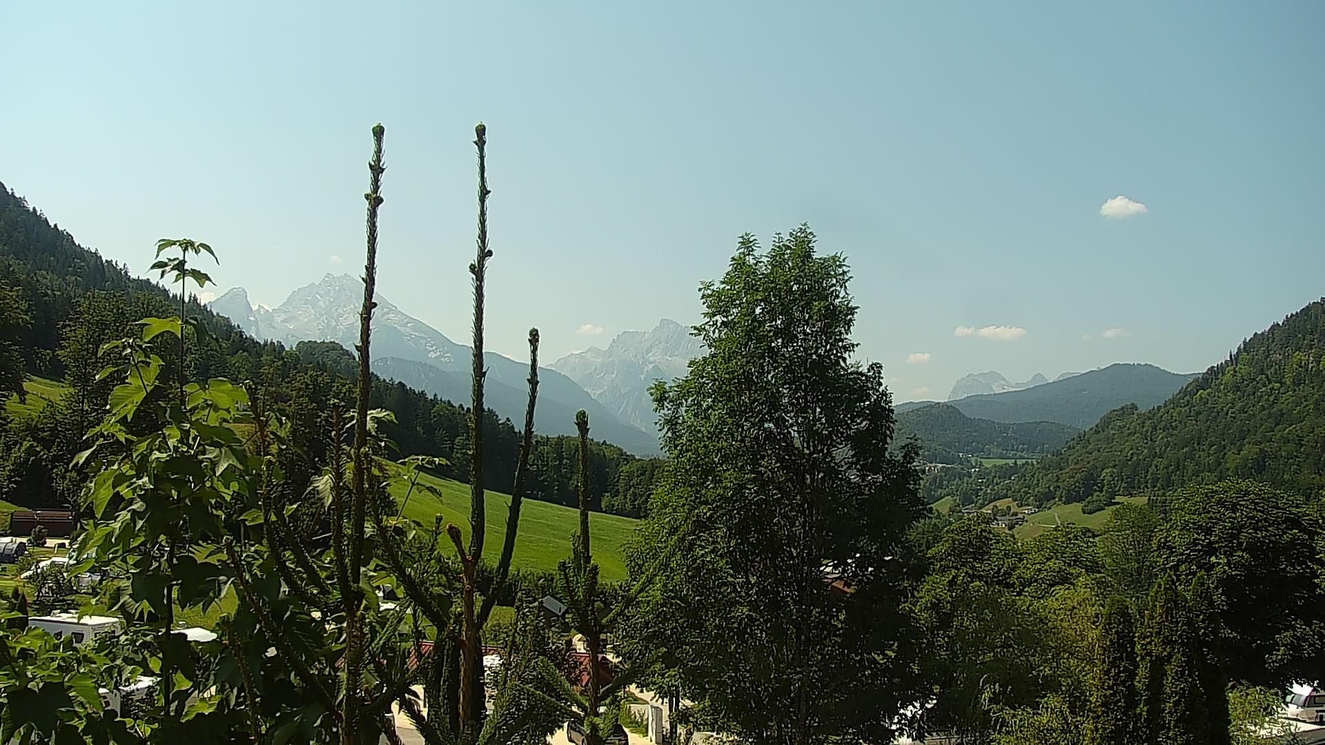 Archiv Foto Webcam Campingplatz Allweglehen bei Berchtesgaden