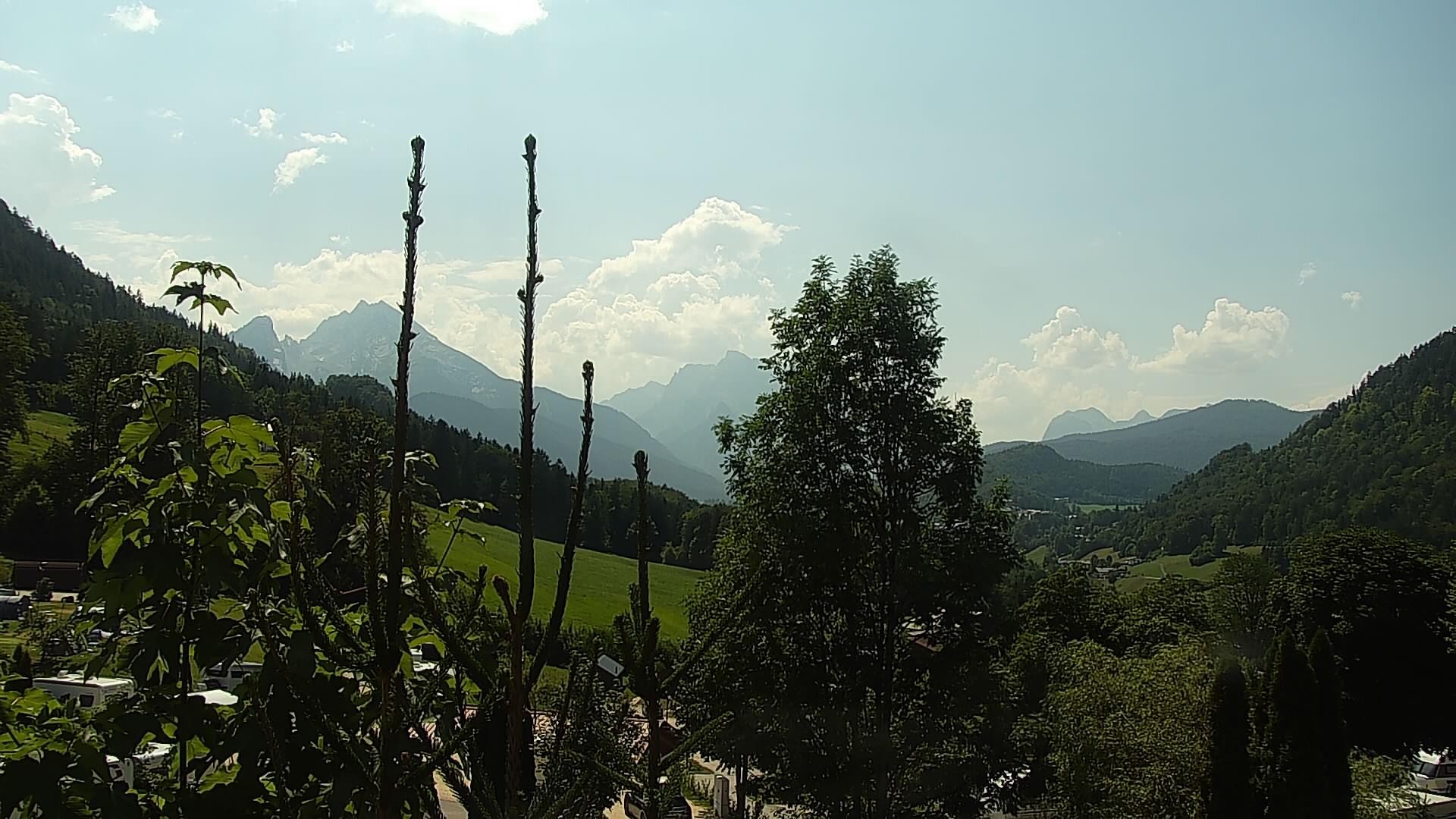 Archiv Foto Webcam Campingplatz Allweglehen bei Berchtesgaden