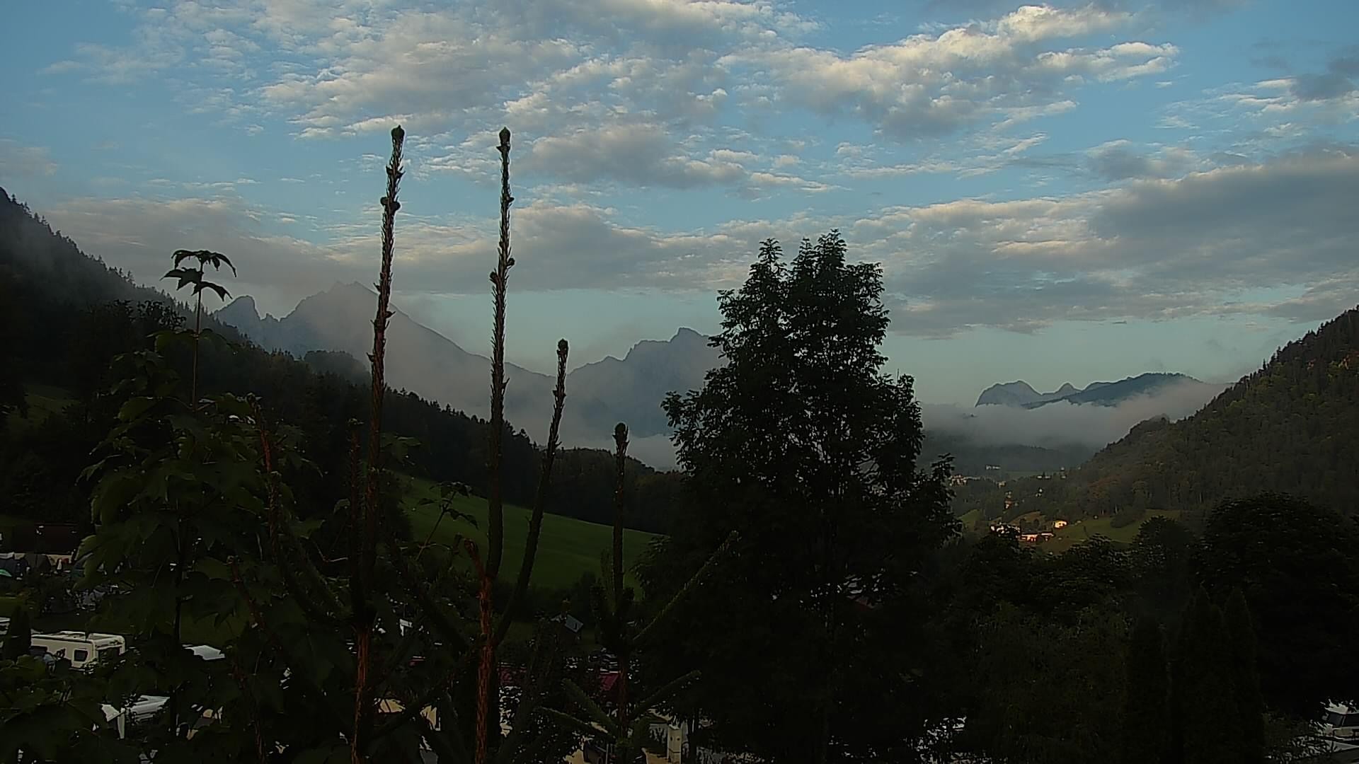 Archiv Foto Webcam Campingplatz Allweglehen bei Berchtesgaden