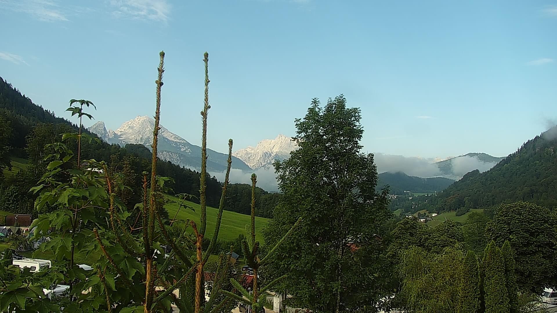 Archiv Foto Webcam Campingplatz Allweglehen bei Berchtesgaden