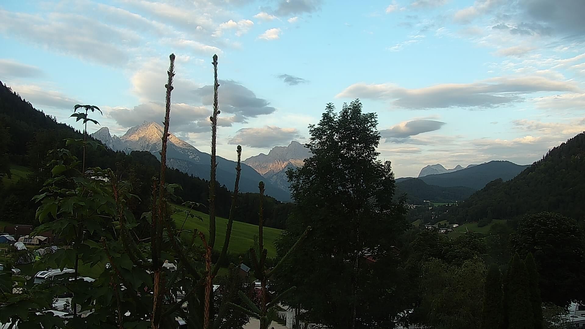 Archiv Foto Webcam Campingplatz Allweglehen bei Berchtesgaden