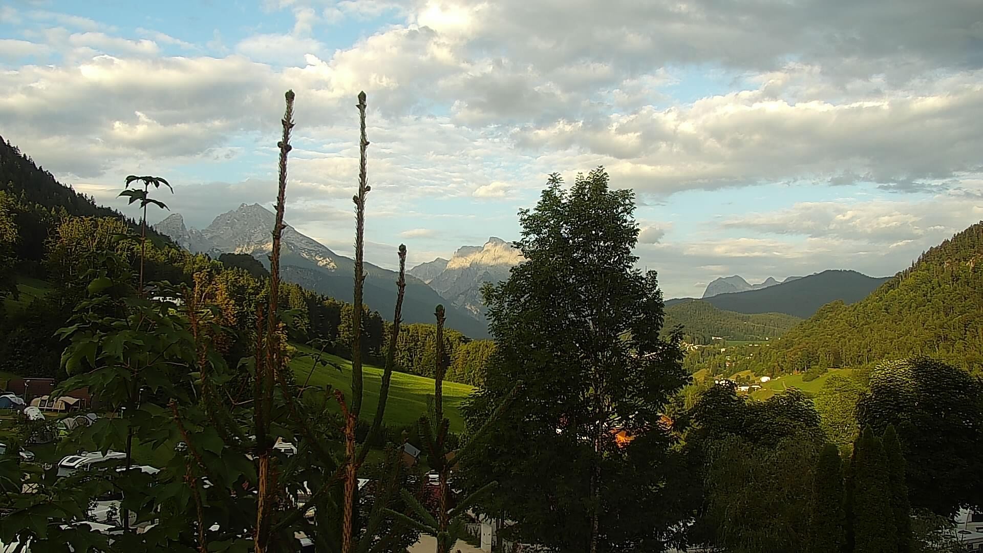 Archiv Foto Webcam Campingplatz Allweglehen bei Berchtesgaden