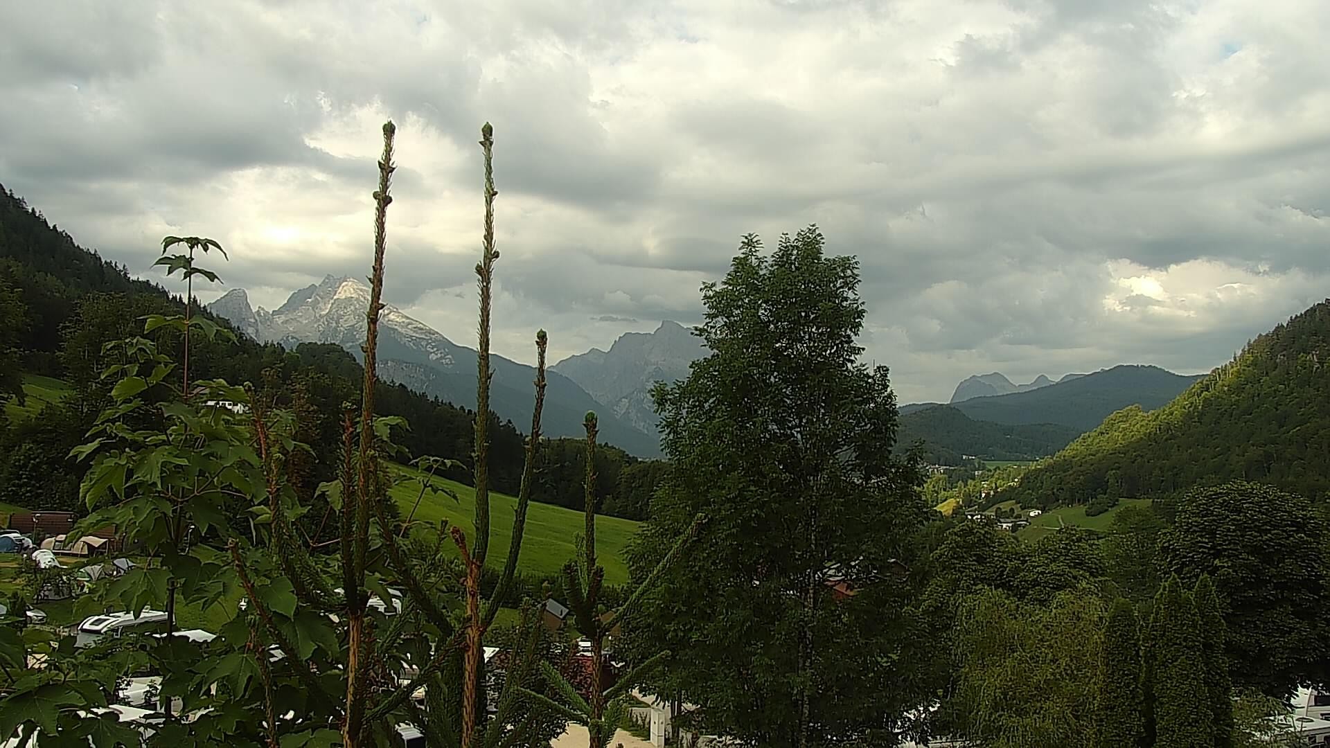 Archiv Foto Webcam Campingplatz Allweglehen bei Berchtesgaden