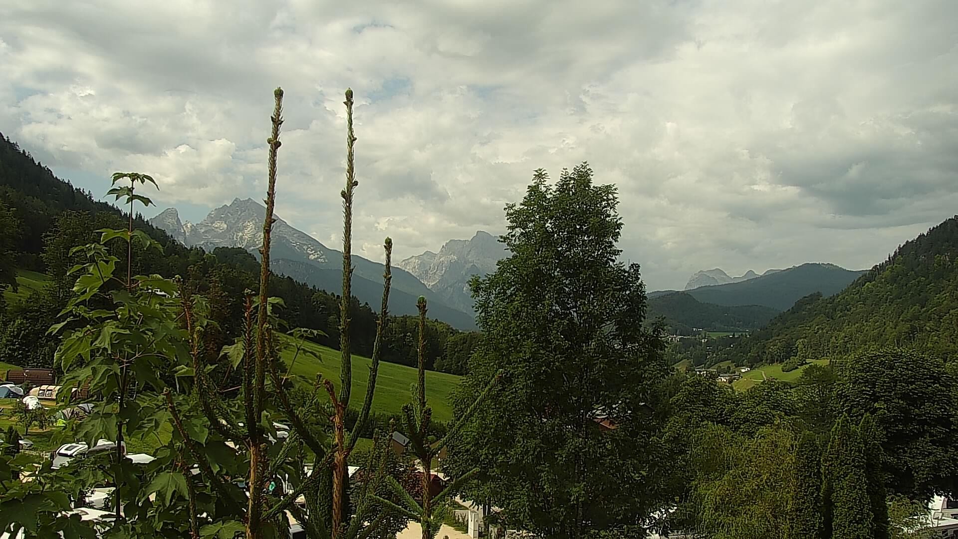 Archiv Foto Webcam Campingplatz Allweglehen bei Berchtesgaden