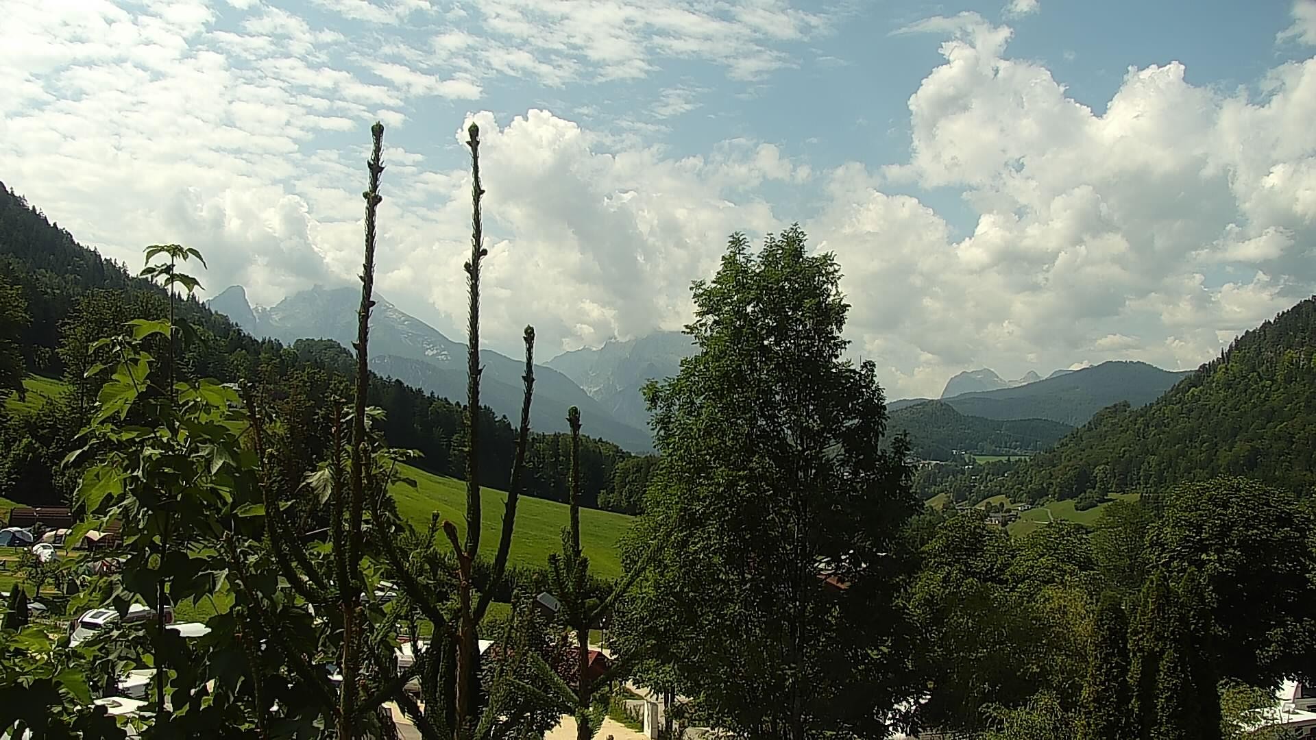 Archiv Foto Webcam Campingplatz Allweglehen bei Berchtesgaden
