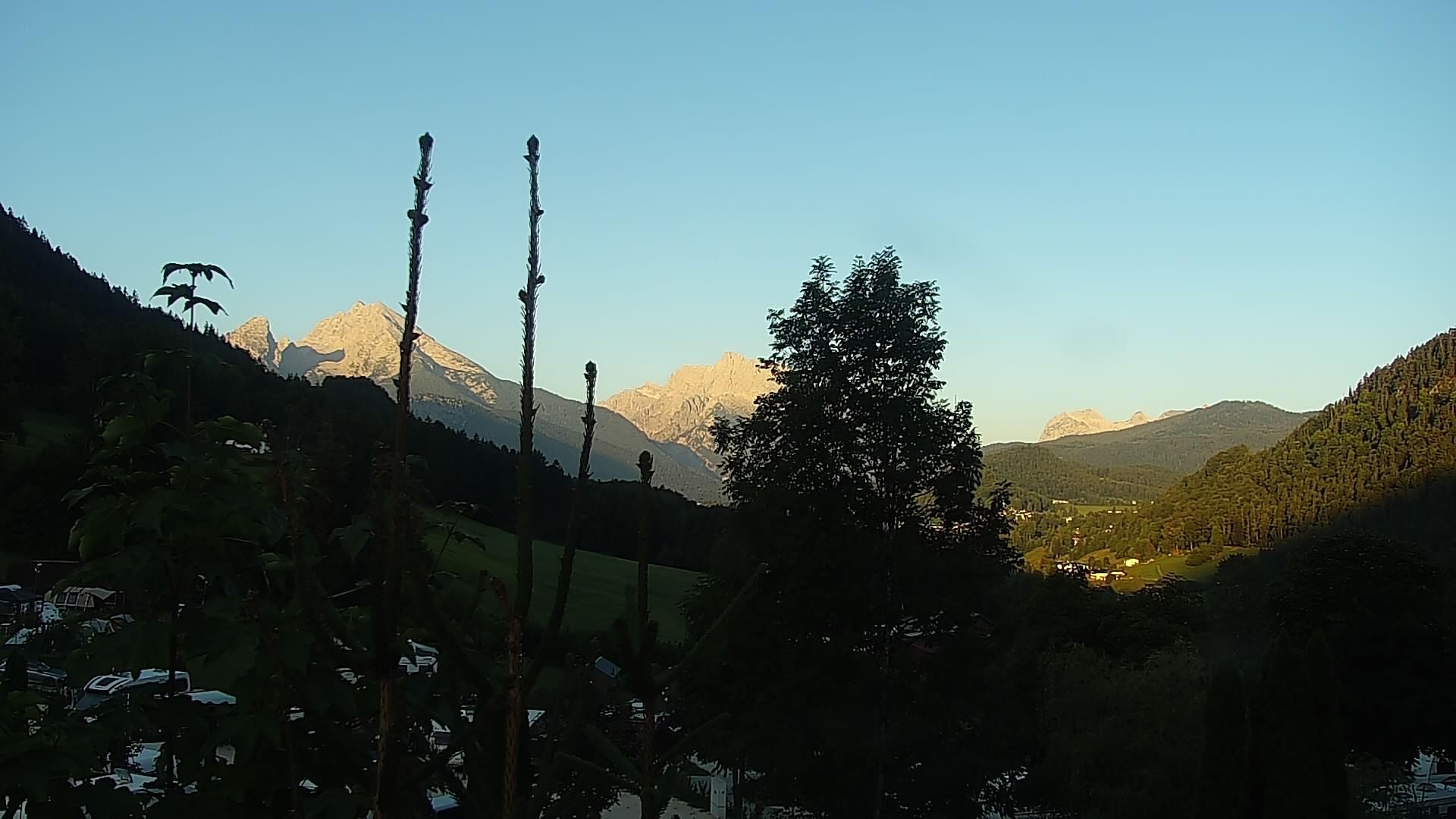 Archiv Foto Webcam Campingplatz Allweglehen bei Berchtesgaden