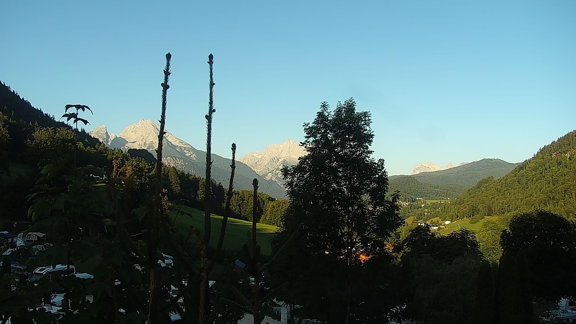 Archiv Foto Webcam Campingplatz Allweglehen bei Berchtesgaden