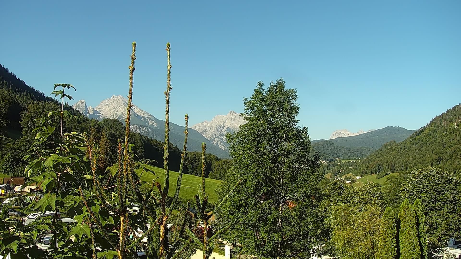 Archiv Foto Webcam Campingplatz Allweglehen bei Berchtesgaden