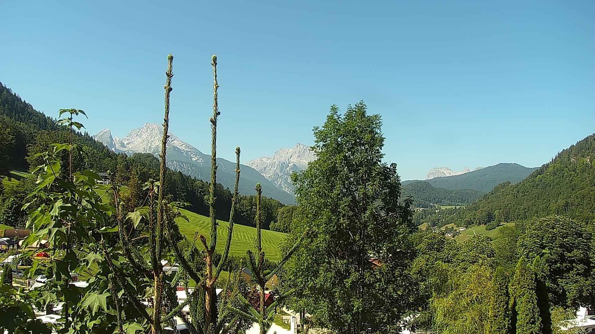 Archiv Foto Webcam Campingplatz Allweglehen bei Berchtesgaden