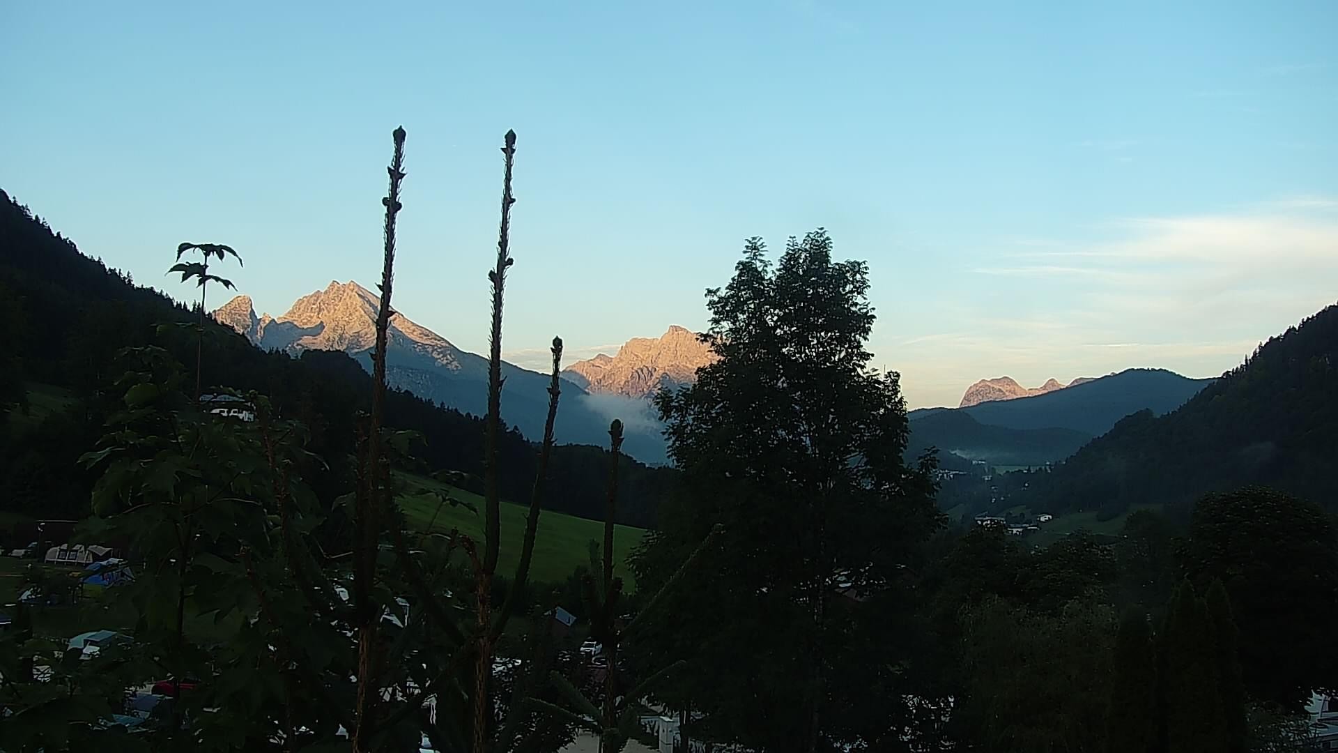 Archiv Foto Webcam Campingplatz Allweglehen bei Berchtesgaden
