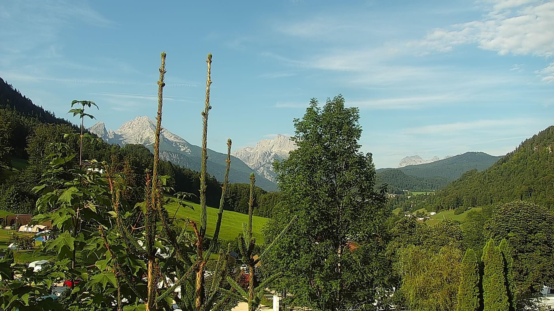 Archiv Foto Webcam Campingplatz Allweglehen bei Berchtesgaden