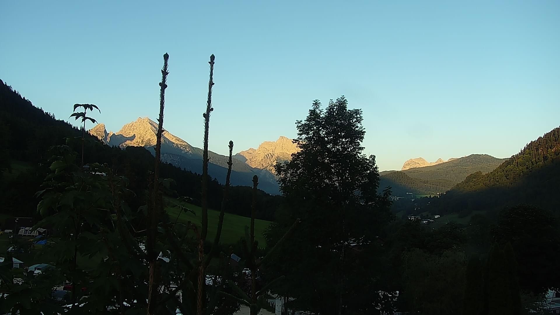 Archiv Foto Webcam Campingplatz Allweglehen bei Berchtesgaden