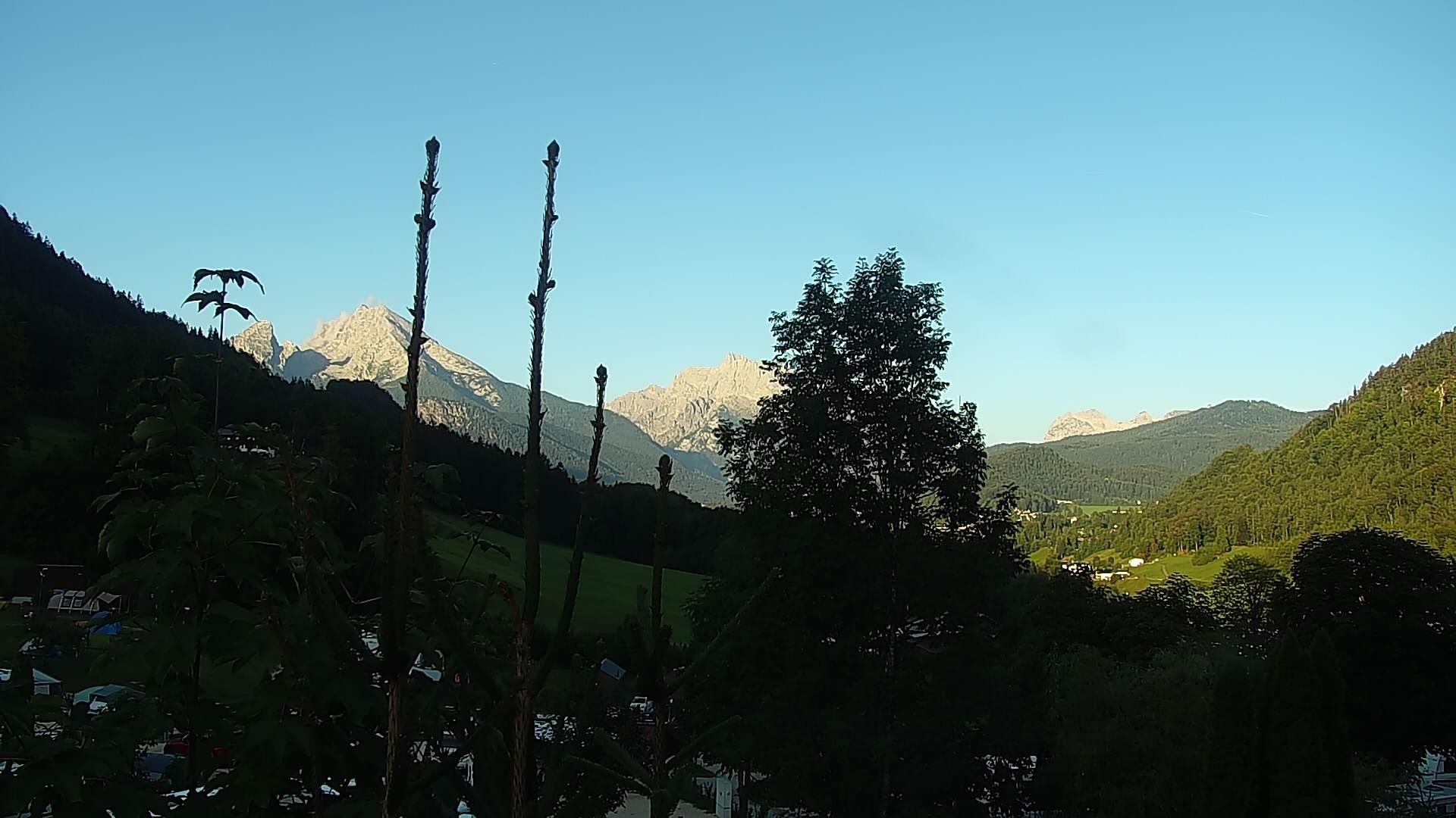 Archiv Foto Webcam Campingplatz Allweglehen bei Berchtesgaden