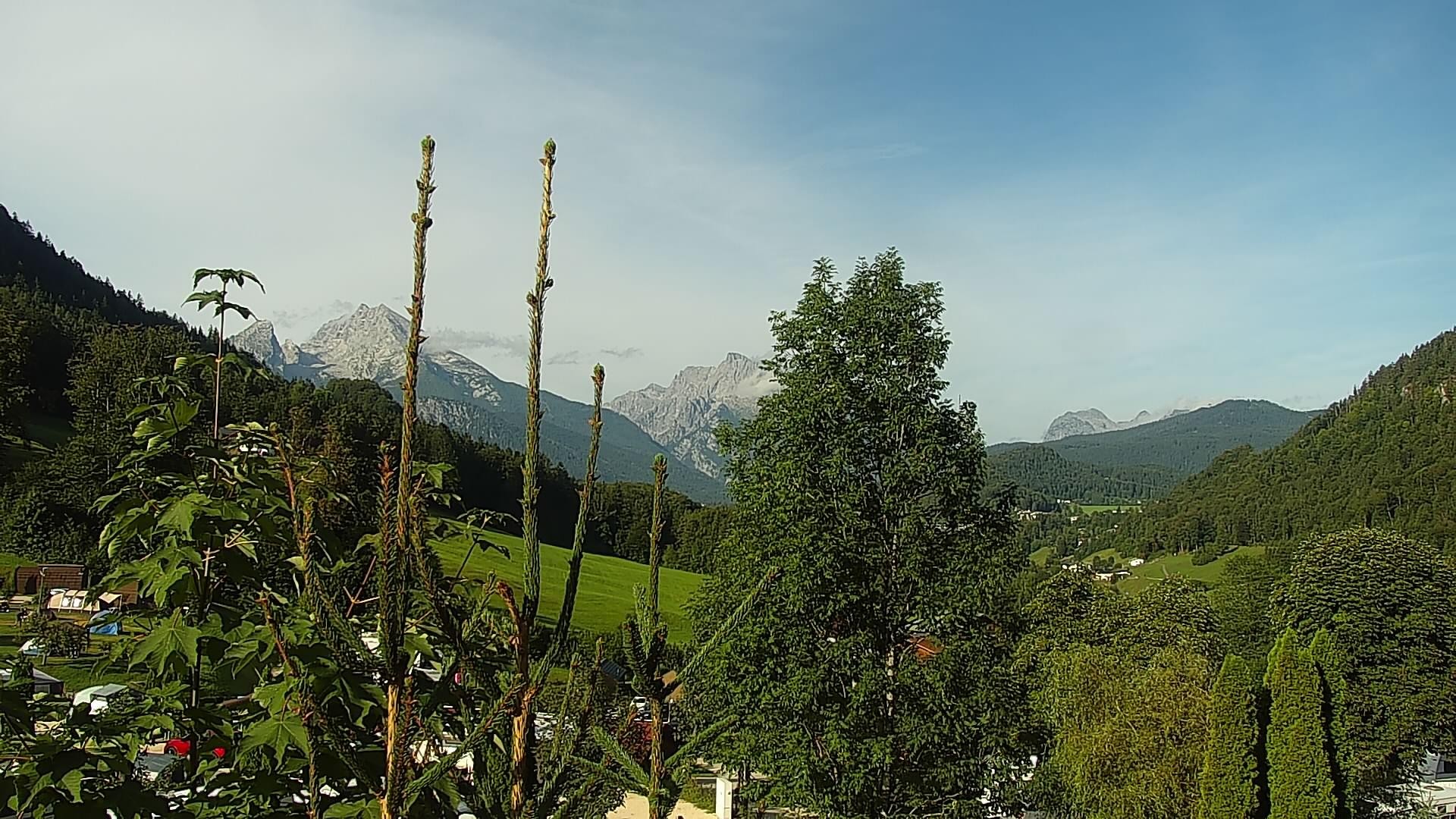 Archiv Foto Webcam Campingplatz Allweglehen bei Berchtesgaden