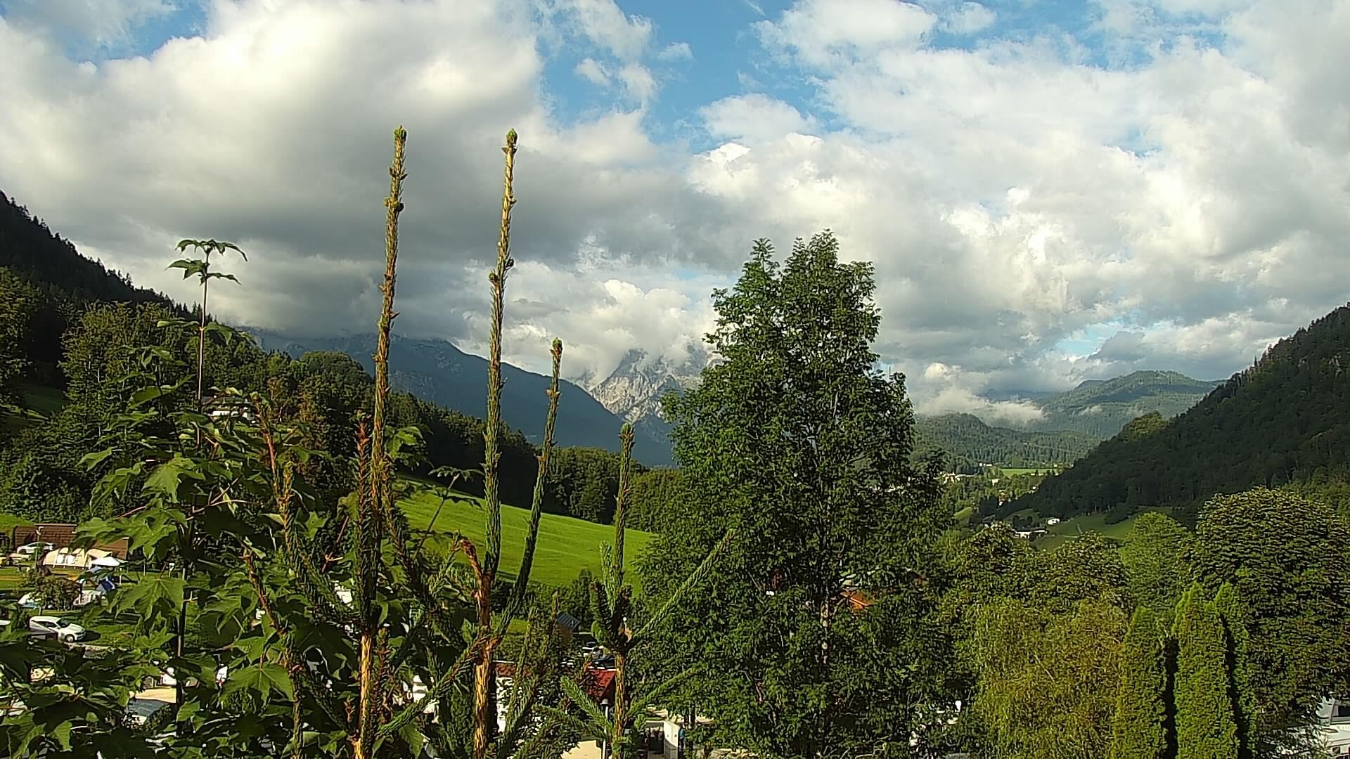 Archiv Foto Webcam Campingplatz Allweglehen bei Berchtesgaden