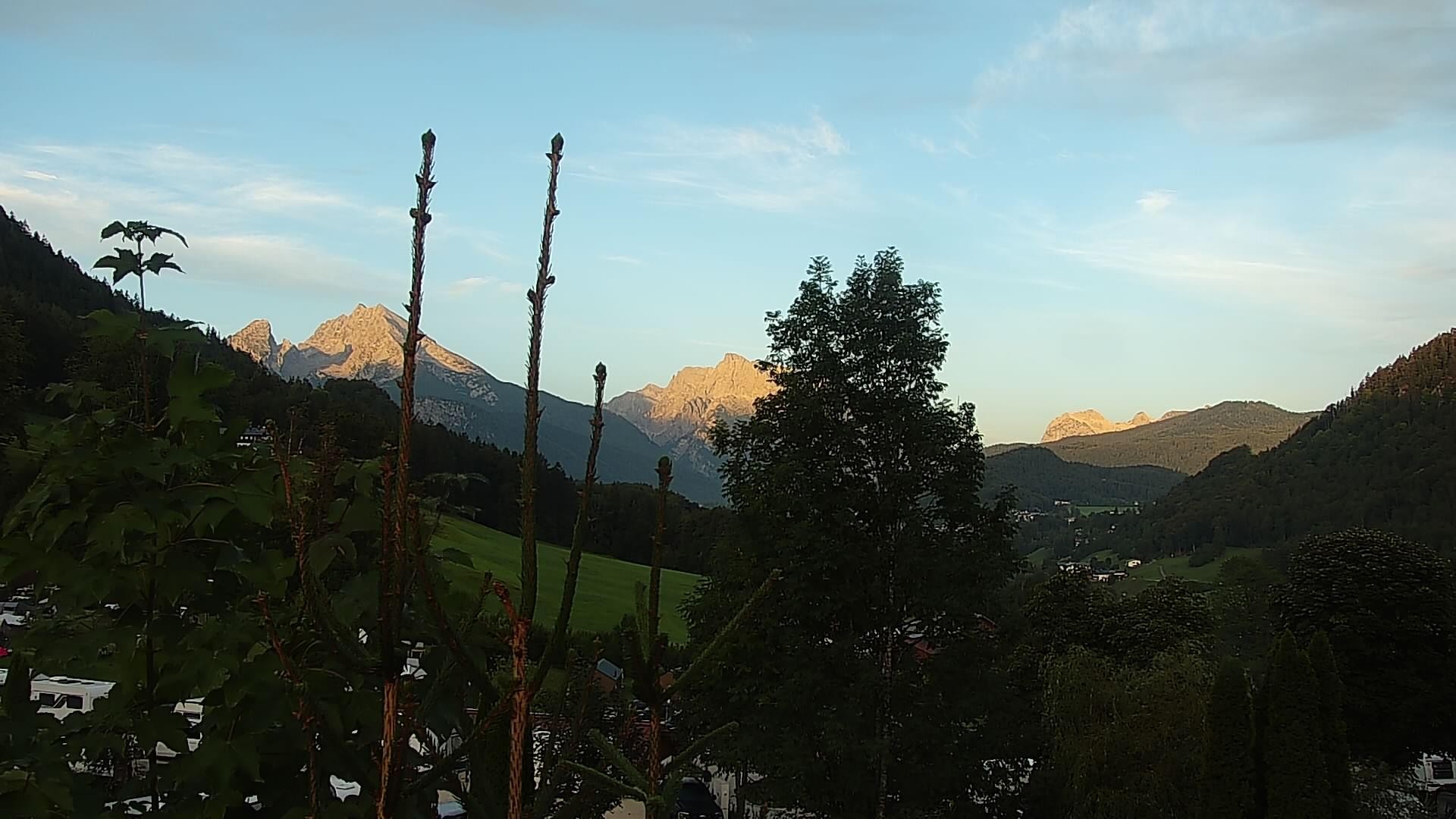 Archiv Foto Webcam Campingplatz Allweglehen bei Berchtesgaden