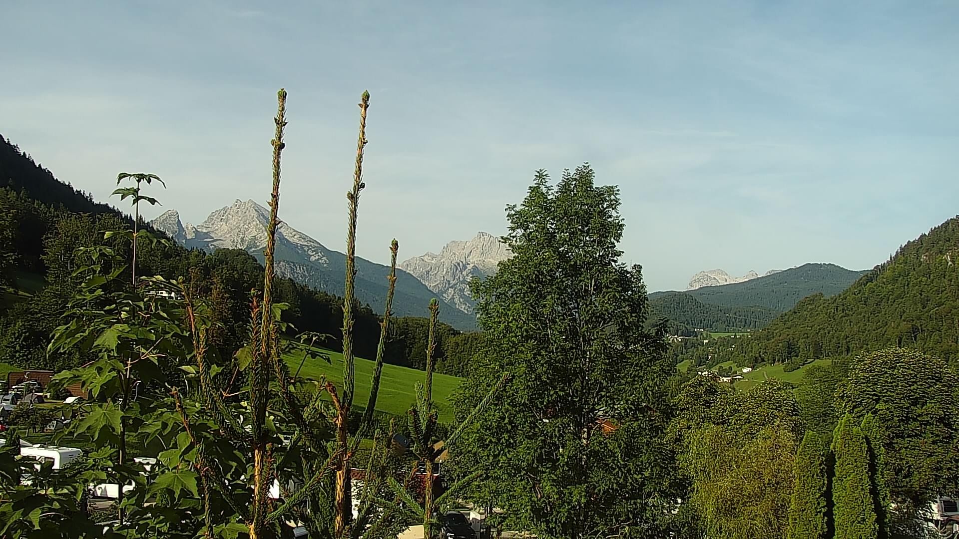 Archiv Foto Webcam Campingplatz Allweglehen bei Berchtesgaden