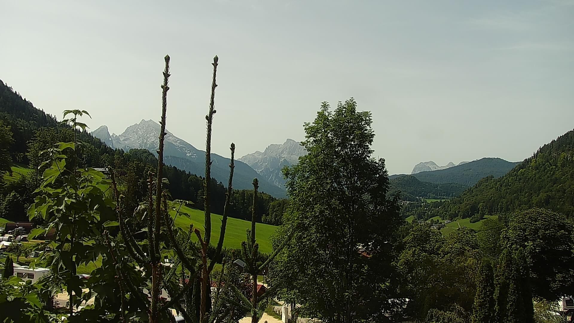 Archiv Foto Webcam Campingplatz Allweglehen bei Berchtesgaden