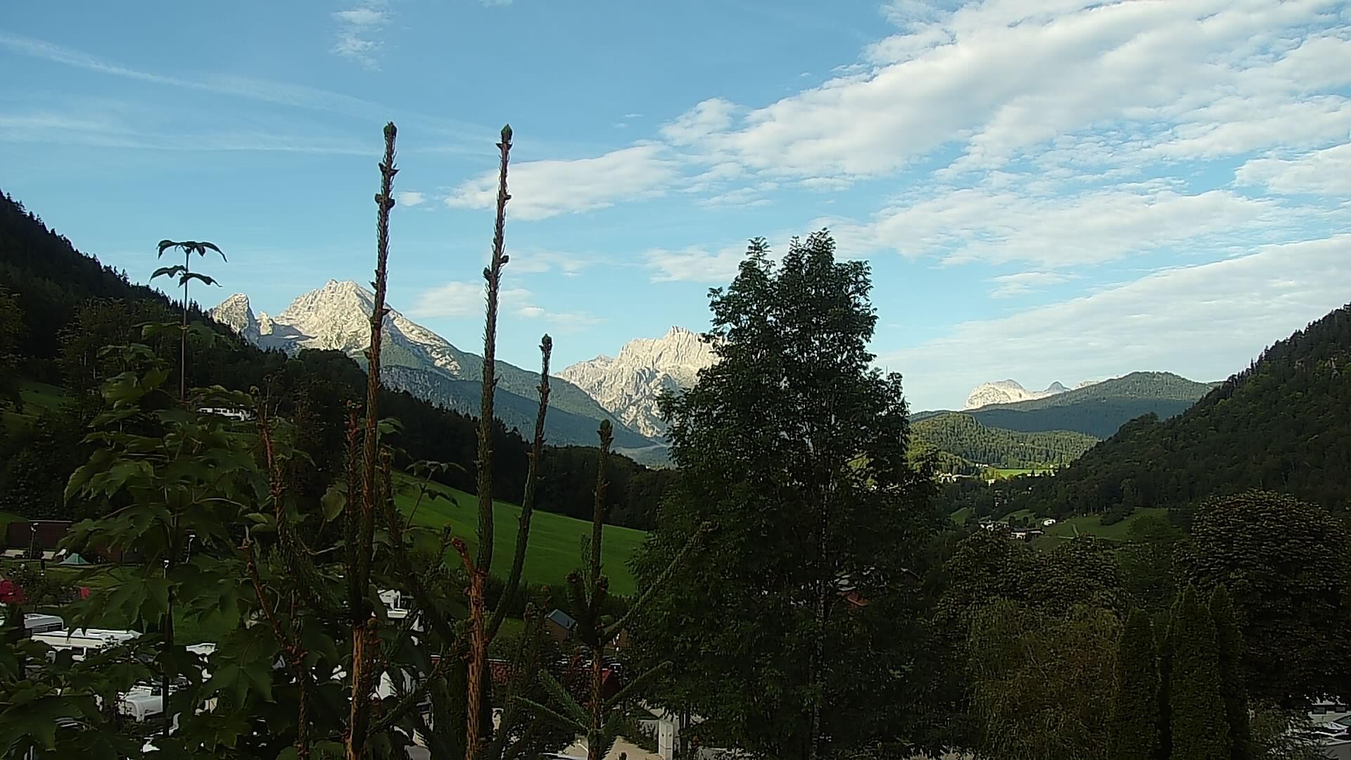 Archiv Foto Webcam Campingplatz Allweglehen bei Berchtesgaden