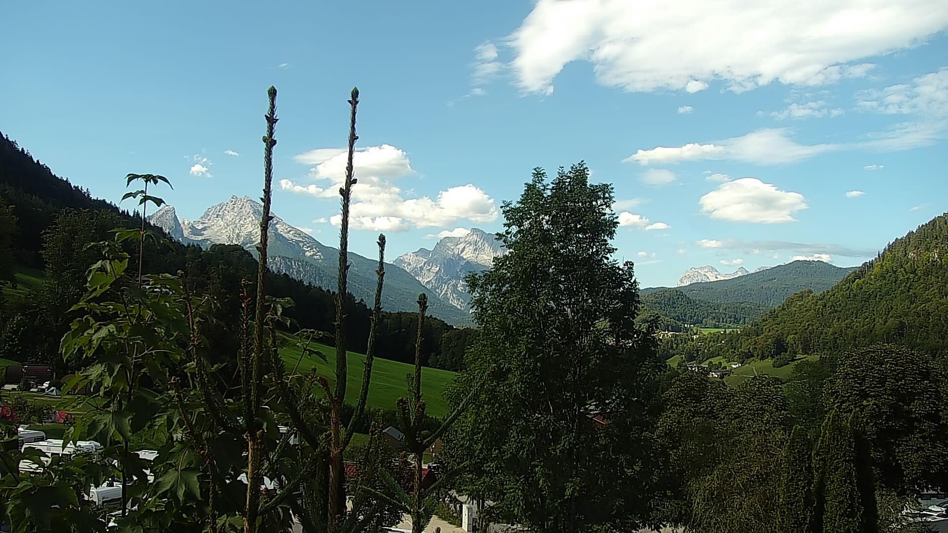 Archiv Foto Webcam Campingplatz Allweglehen bei Berchtesgaden