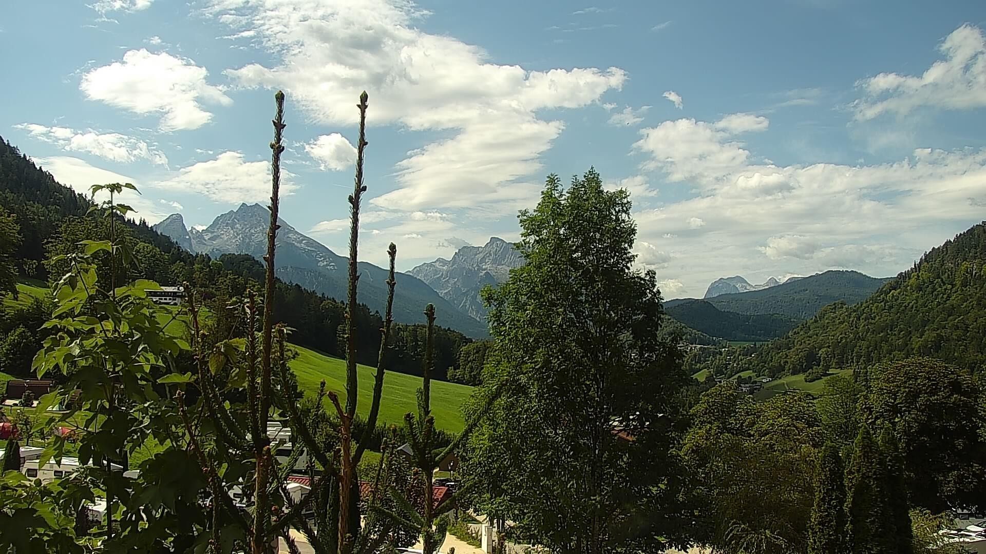 Archiv Foto Webcam Campingplatz Allweglehen bei Berchtesgaden