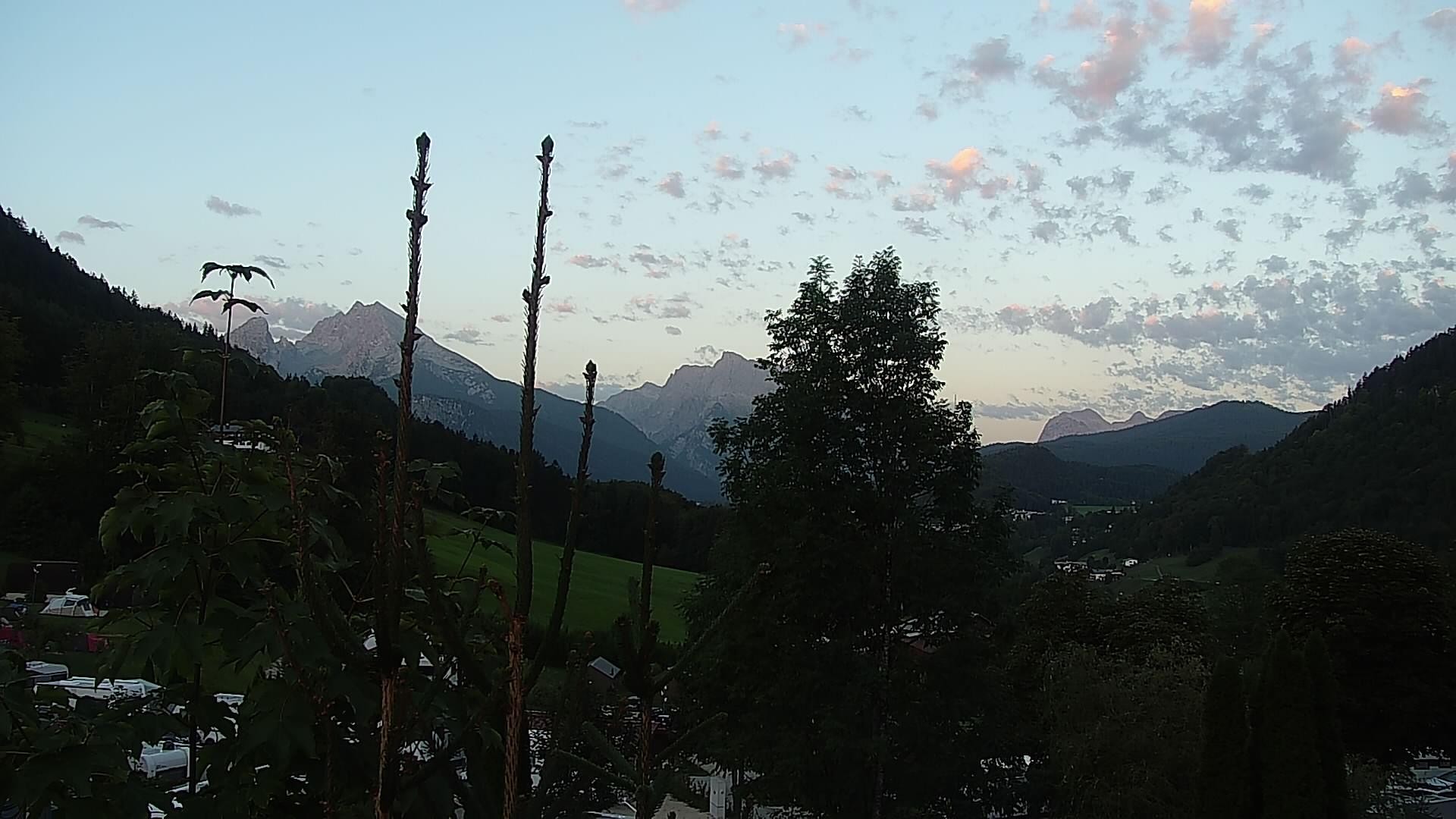 Archiv Foto Webcam Campingplatz Allweglehen bei Berchtesgaden