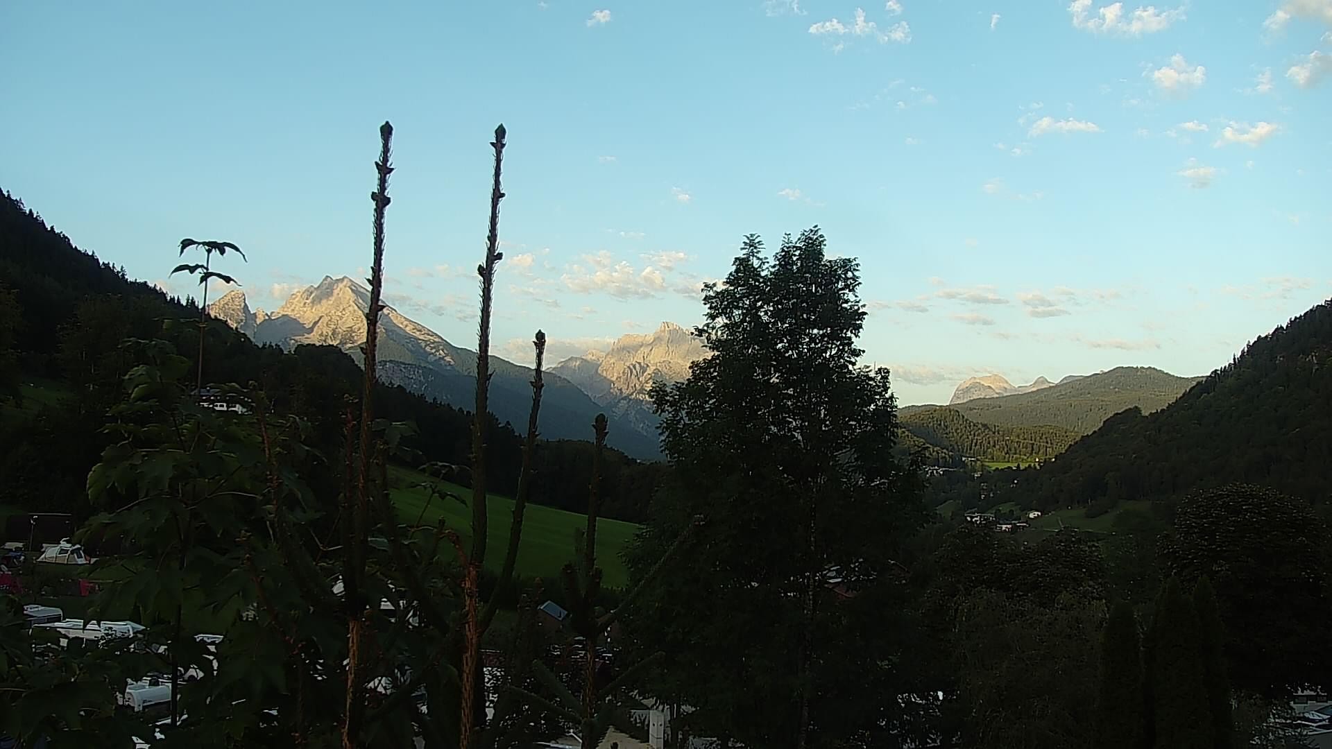Archiv Foto Webcam Campingplatz Allweglehen bei Berchtesgaden