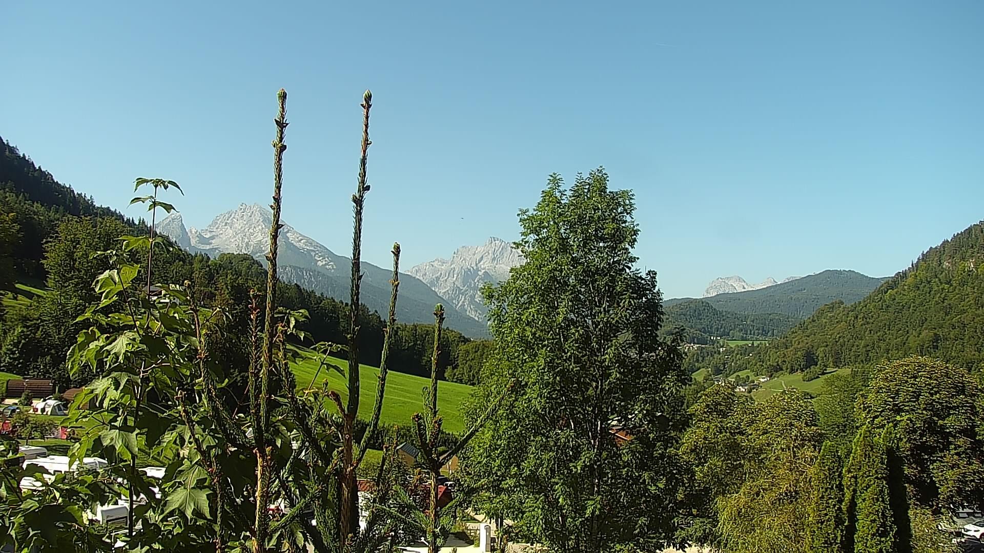 Archiv Foto Webcam Campingplatz Allweglehen bei Berchtesgaden