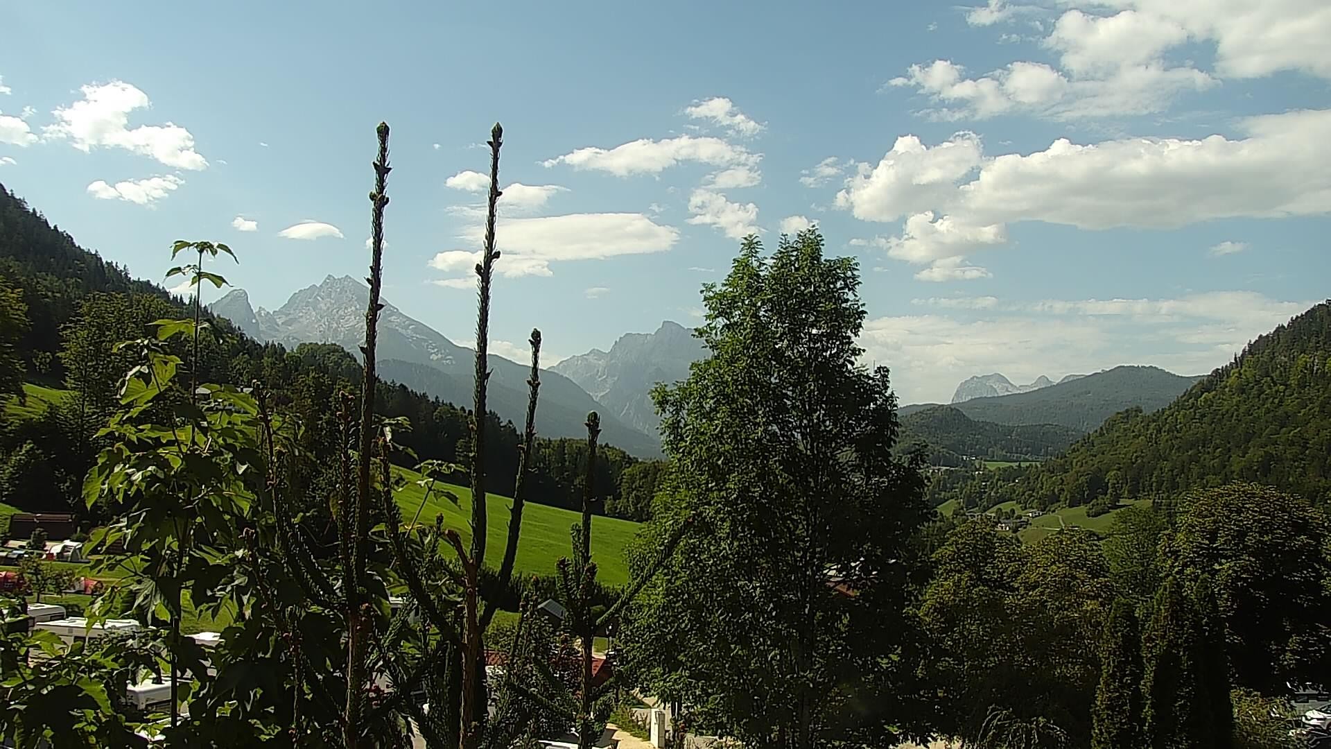 Archiv Foto Webcam Campingplatz Allweglehen bei Berchtesgaden