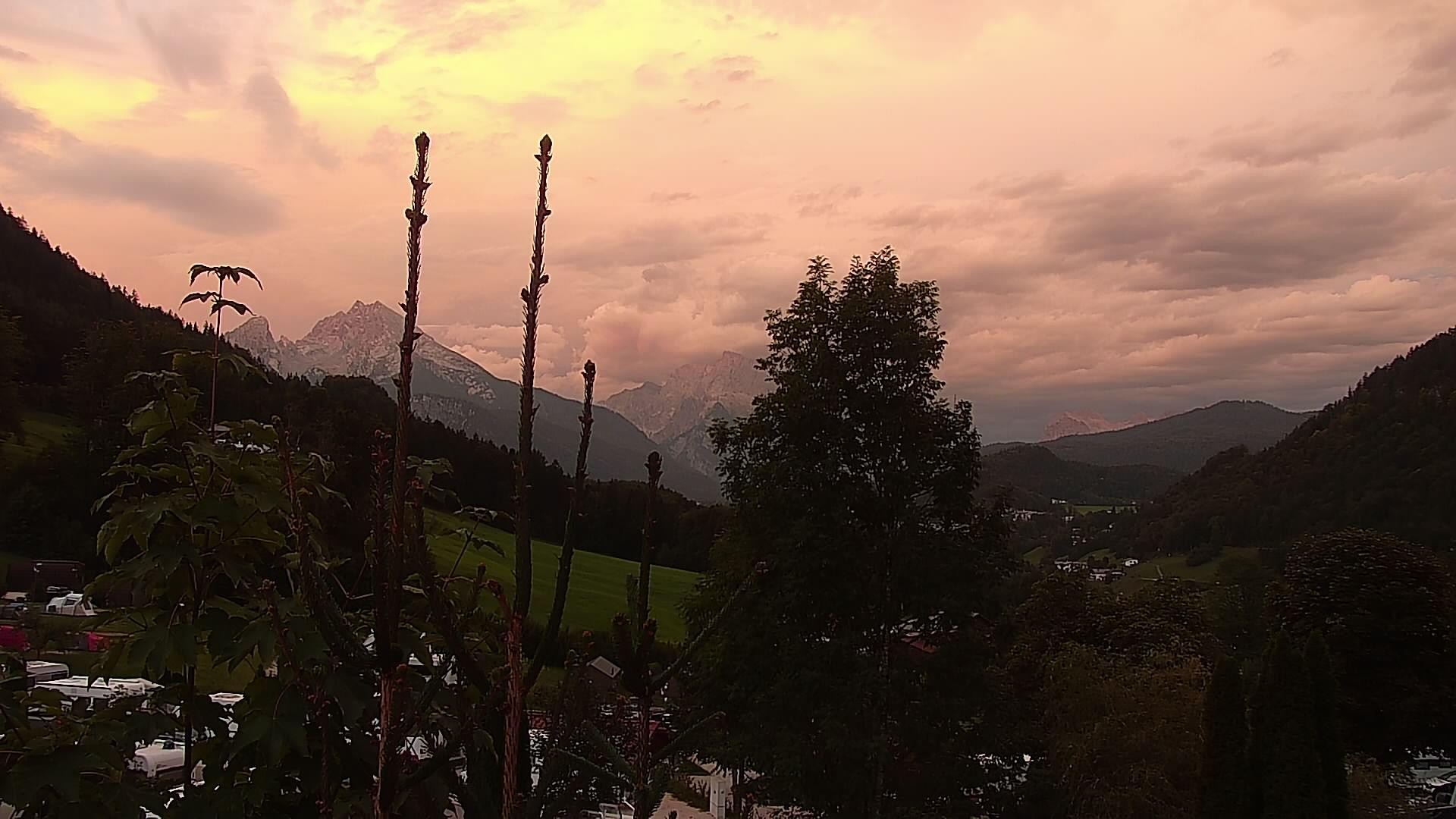 Archiv Foto Webcam Campingplatz Allweglehen bei Berchtesgaden