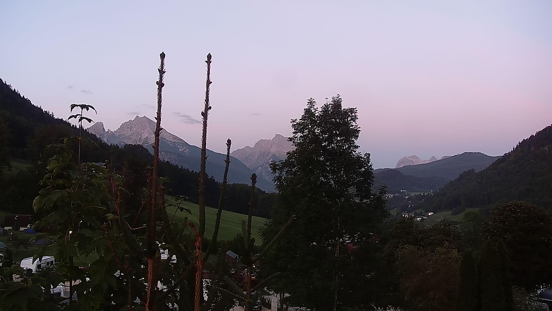 Archiv Foto Webcam Campingplatz Allweglehen bei Berchtesgaden