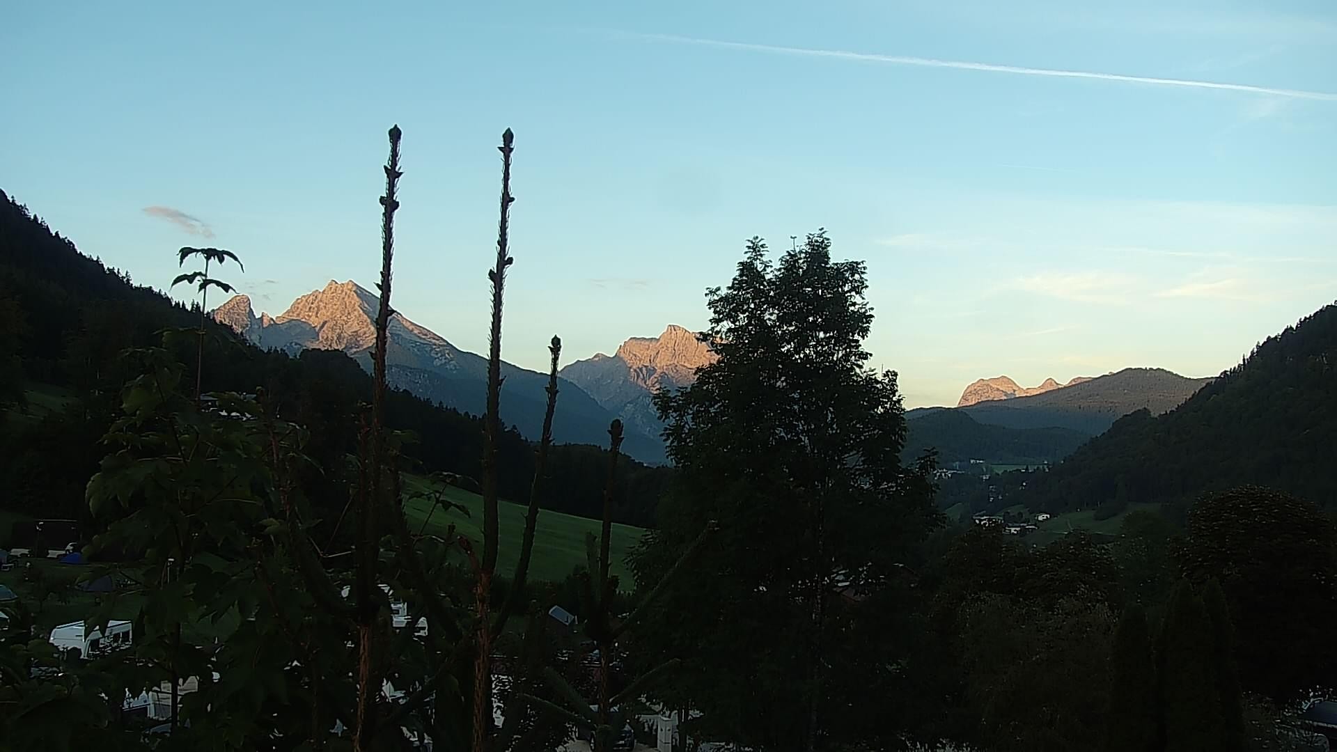 Archiv Foto Webcam Campingplatz Allweglehen bei Berchtesgaden