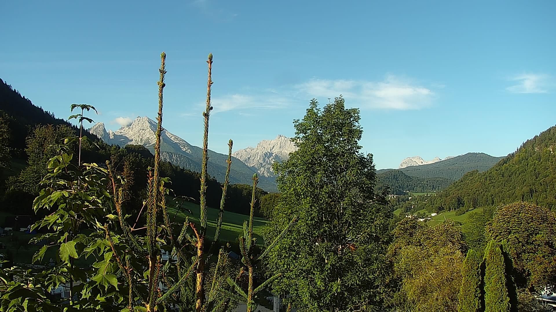 Archiv Foto Webcam Campingplatz Allweglehen bei Berchtesgaden