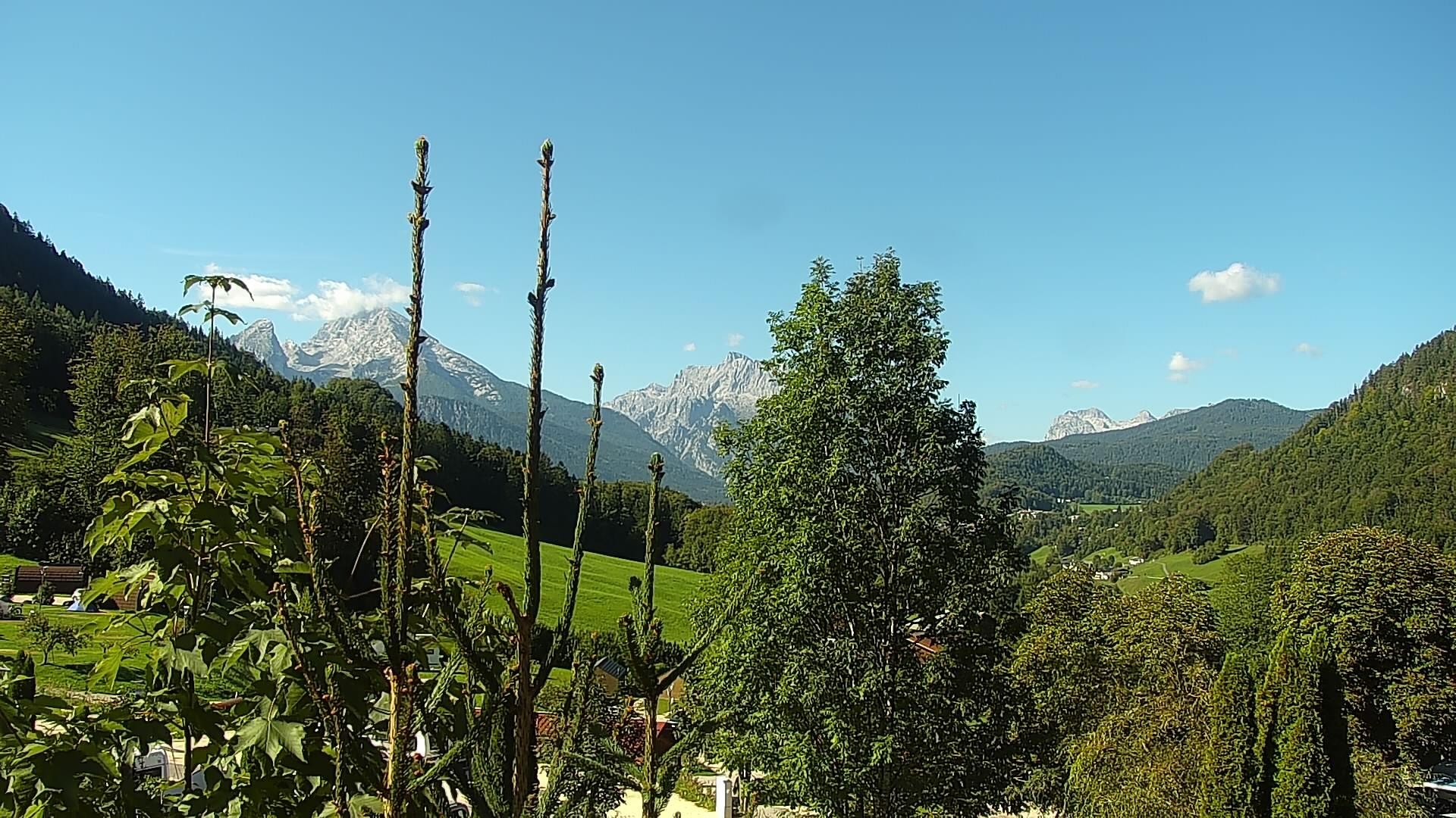 Archiv Foto Webcam Campingplatz Allweglehen bei Berchtesgaden