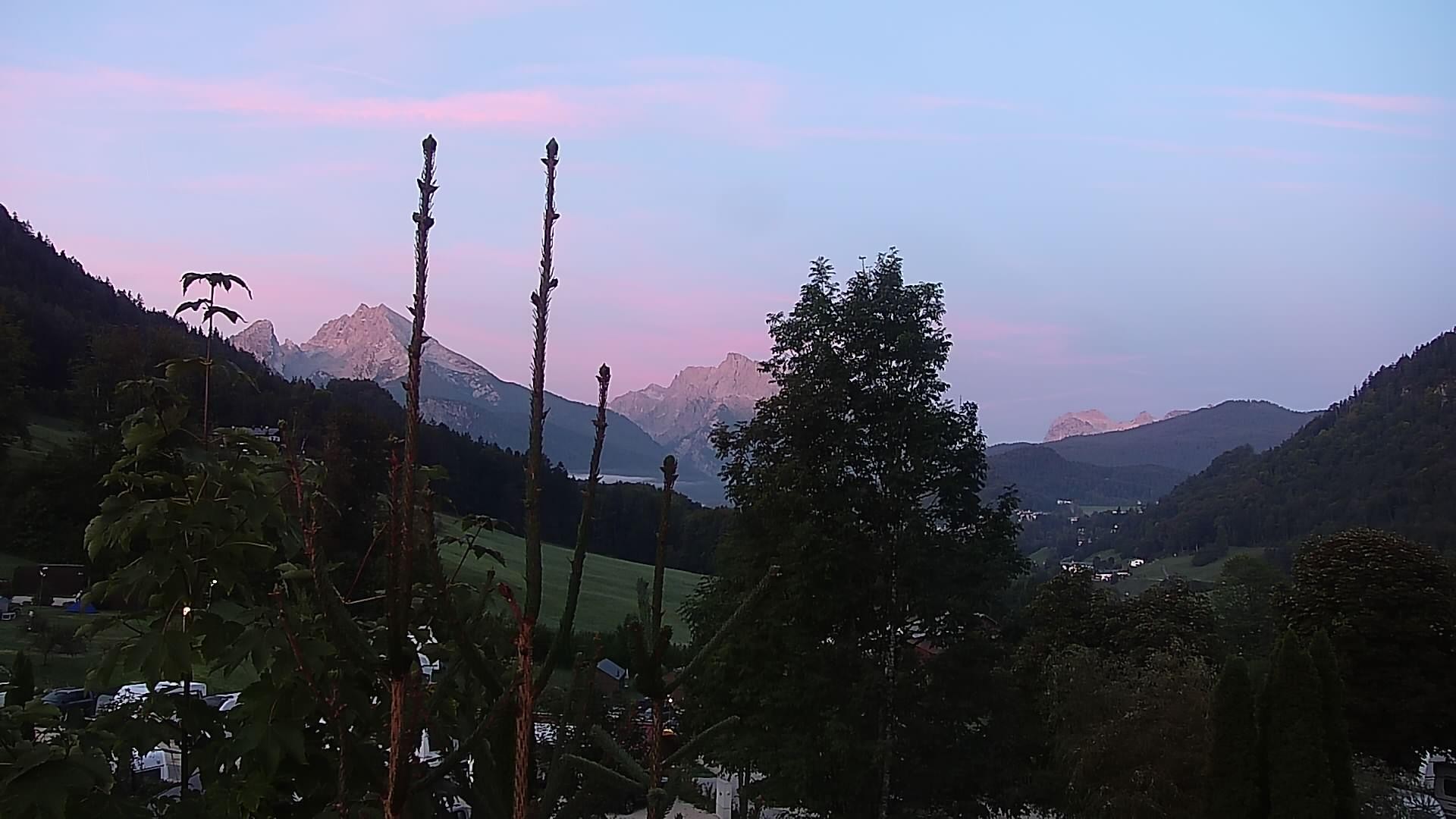 Archiv Foto Webcam Campingplatz Allweglehen bei Berchtesgaden