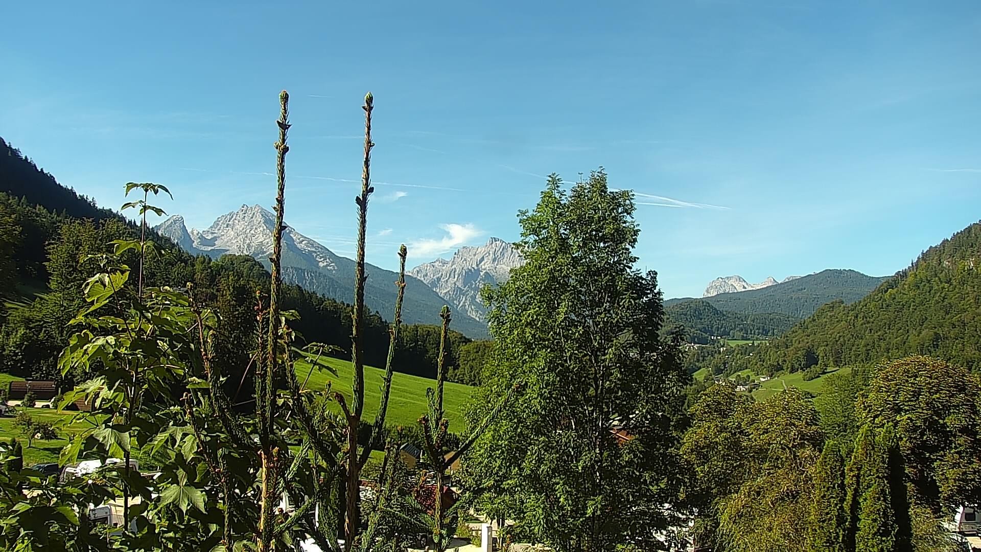 Archiv Foto Webcam Campingplatz Allweglehen bei Berchtesgaden