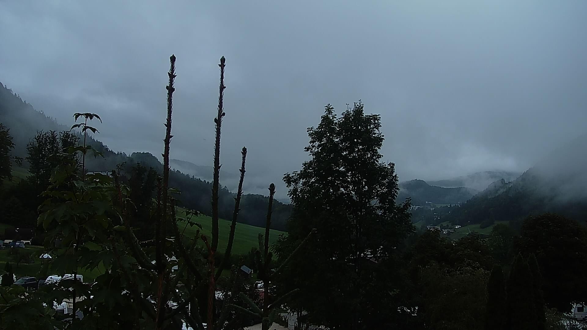 Archived image Webcam Berchtesgaden: Camping Site Allweglehen