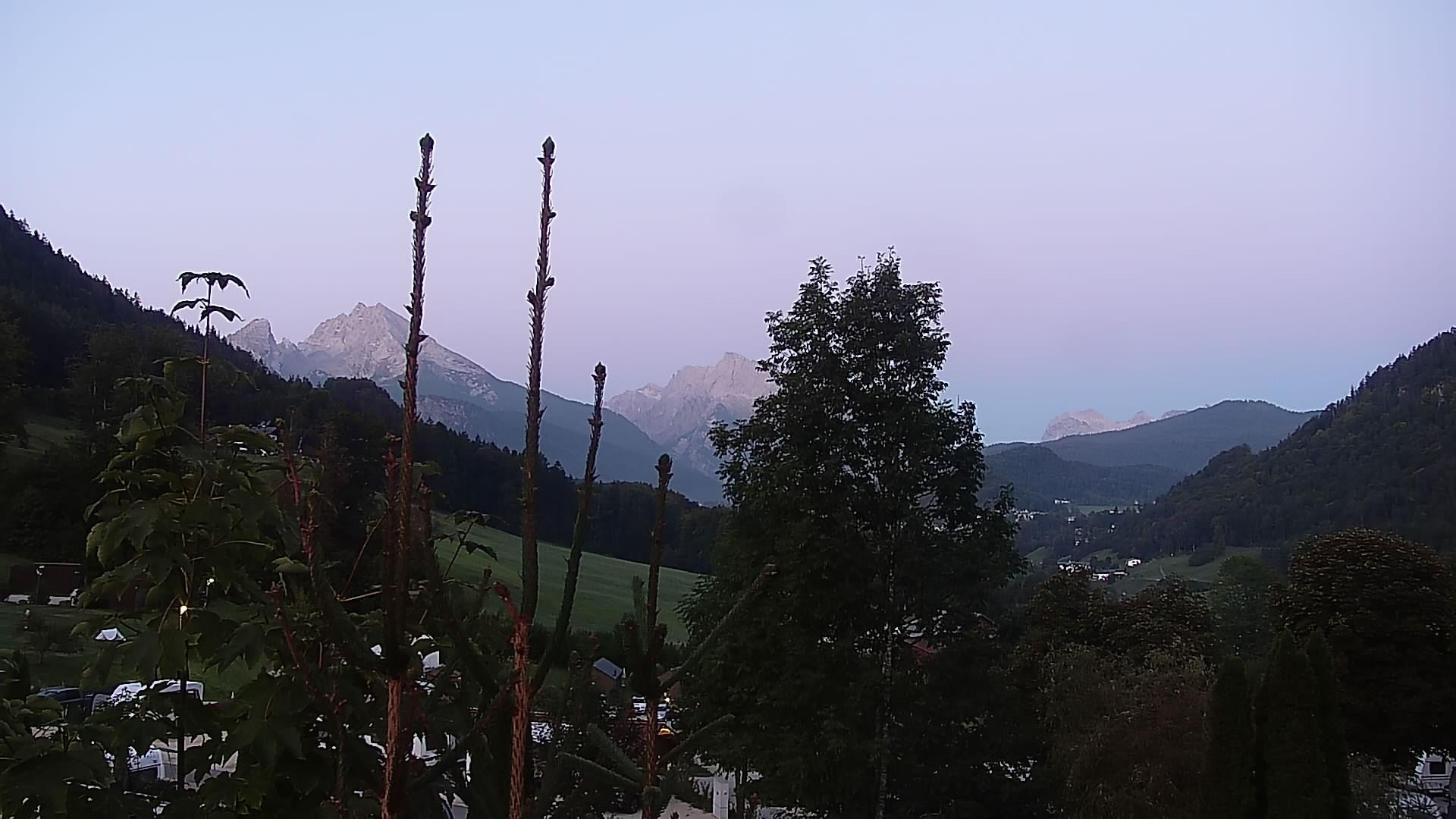Archiv Foto Webcam Campingplatz Allweglehen bei Berchtesgaden