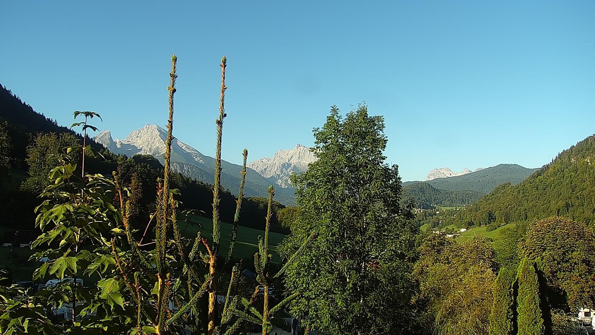 Archiv Foto Webcam Campingplatz Allweglehen bei Berchtesgaden