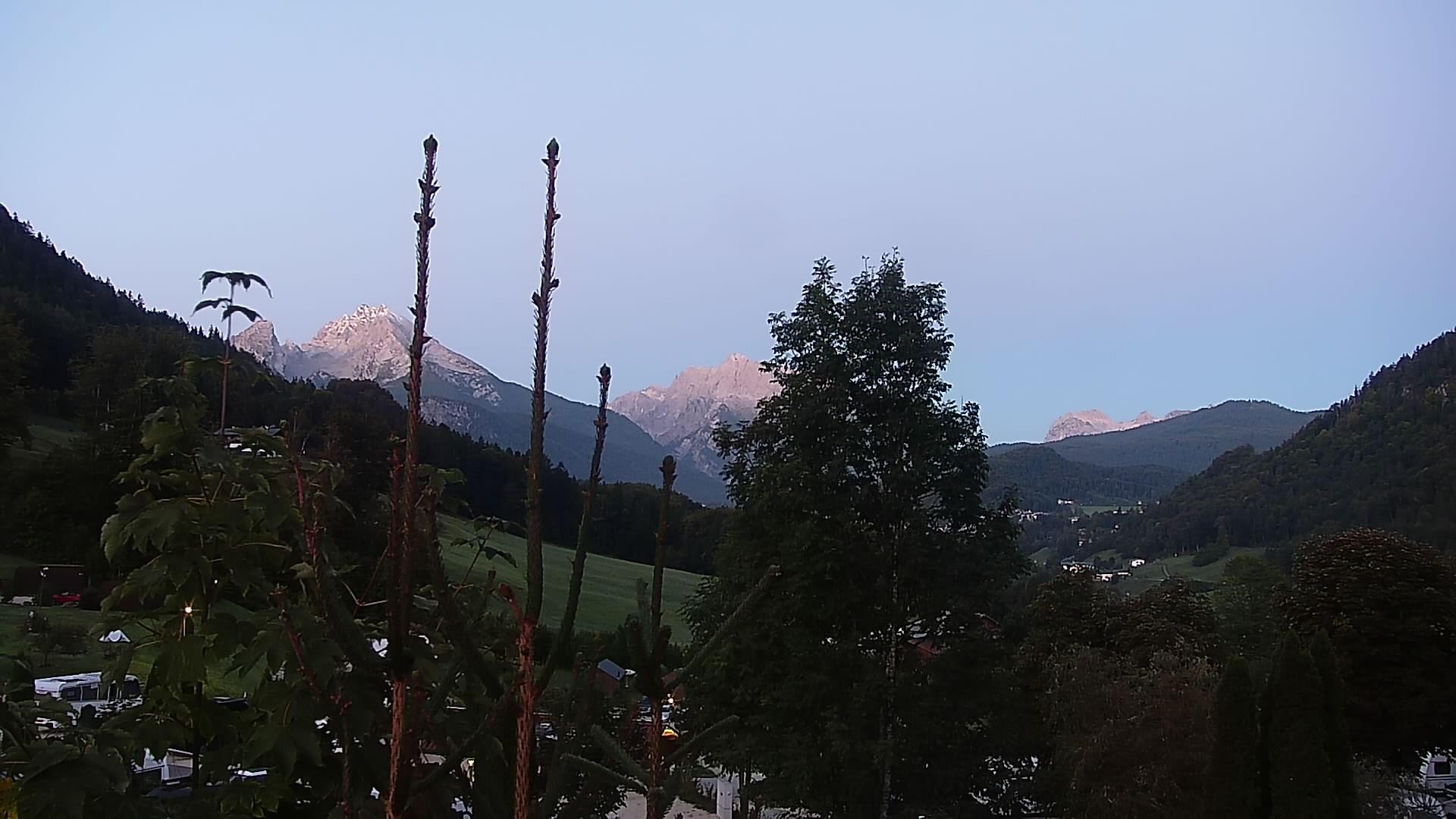 Archiv Foto Webcam Campingplatz Allweglehen bei Berchtesgaden