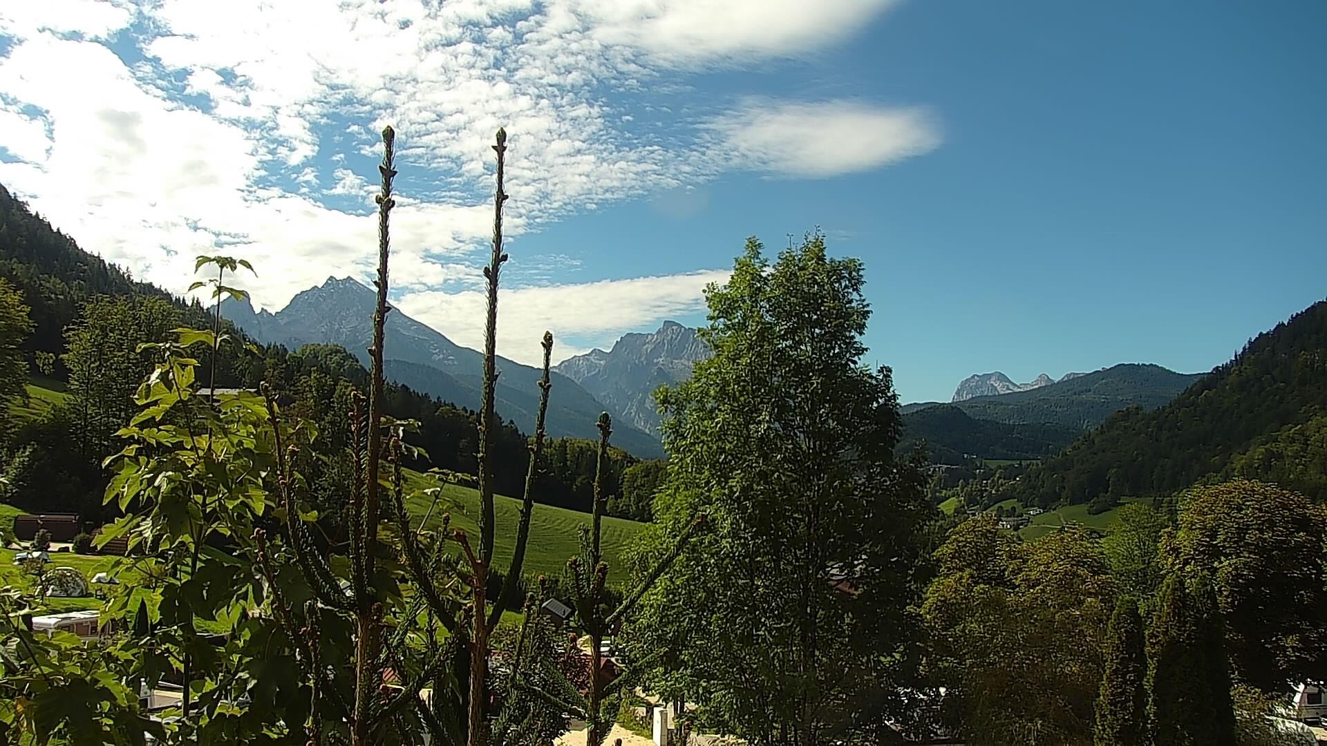 Archiv Foto Webcam Campingplatz Allweglehen bei Berchtesgaden