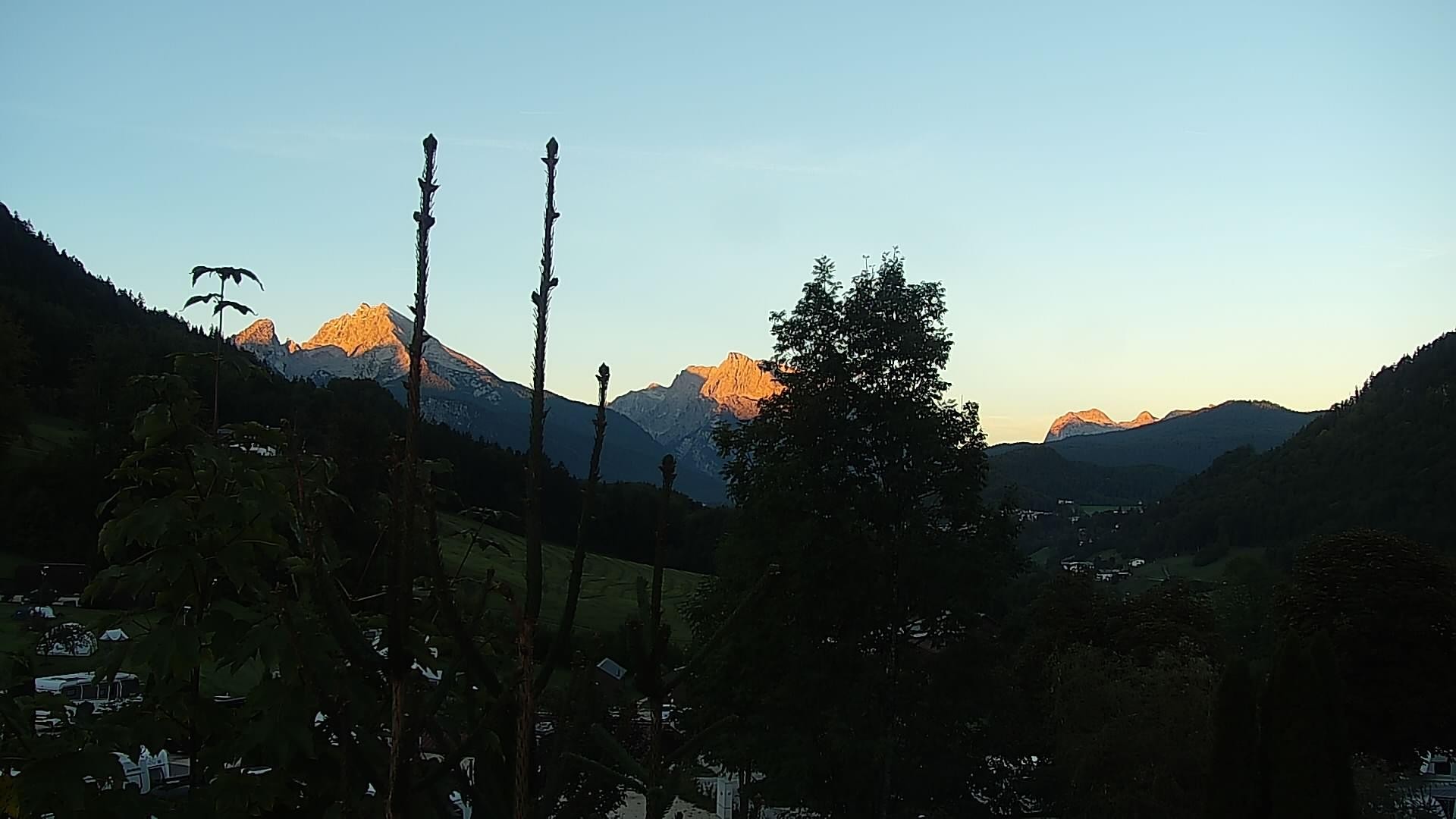 Archiv Foto Webcam Campingplatz Allweglehen bei Berchtesgaden