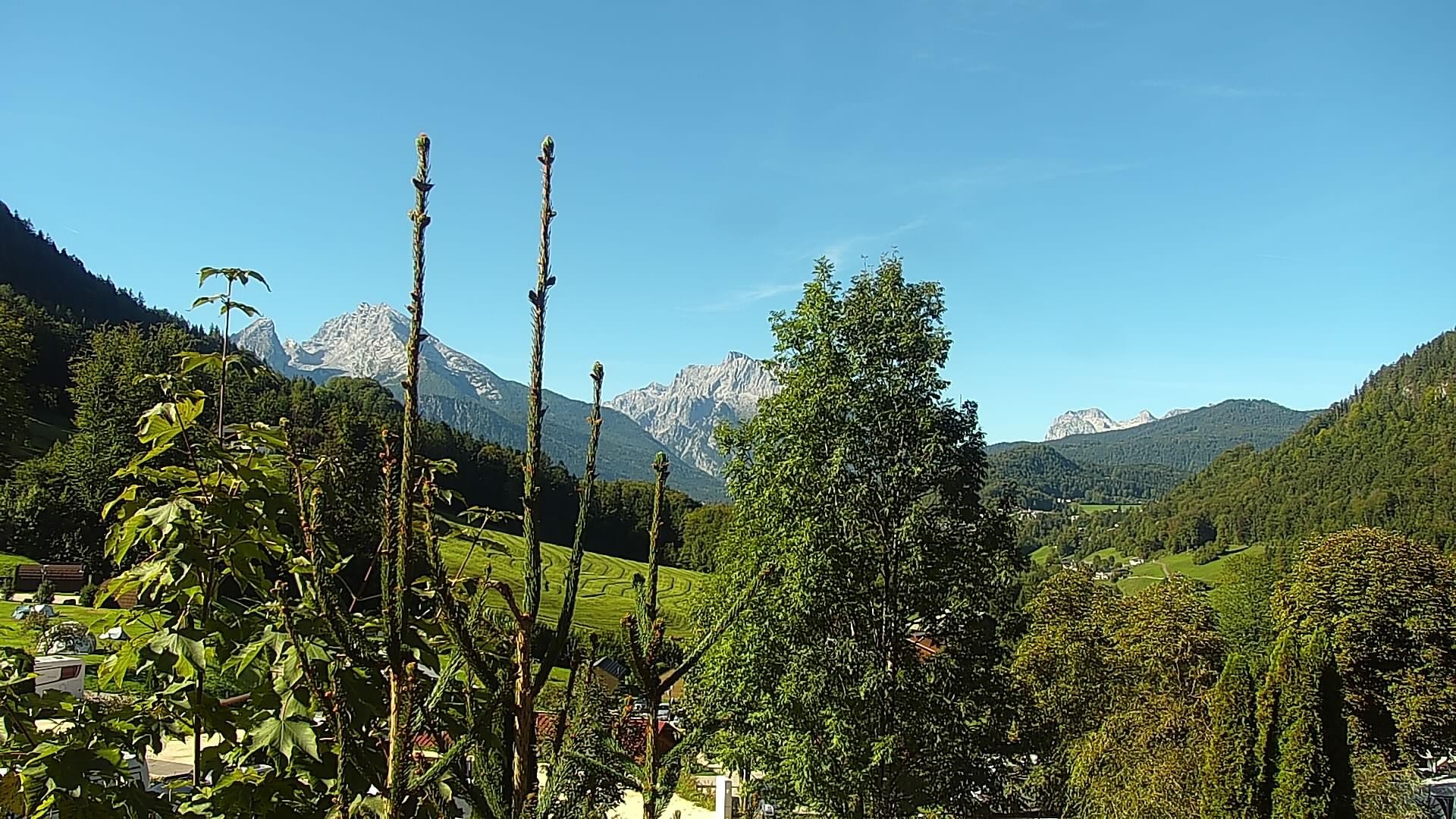 Archiv Foto Webcam Campingplatz Allweglehen bei Berchtesgaden