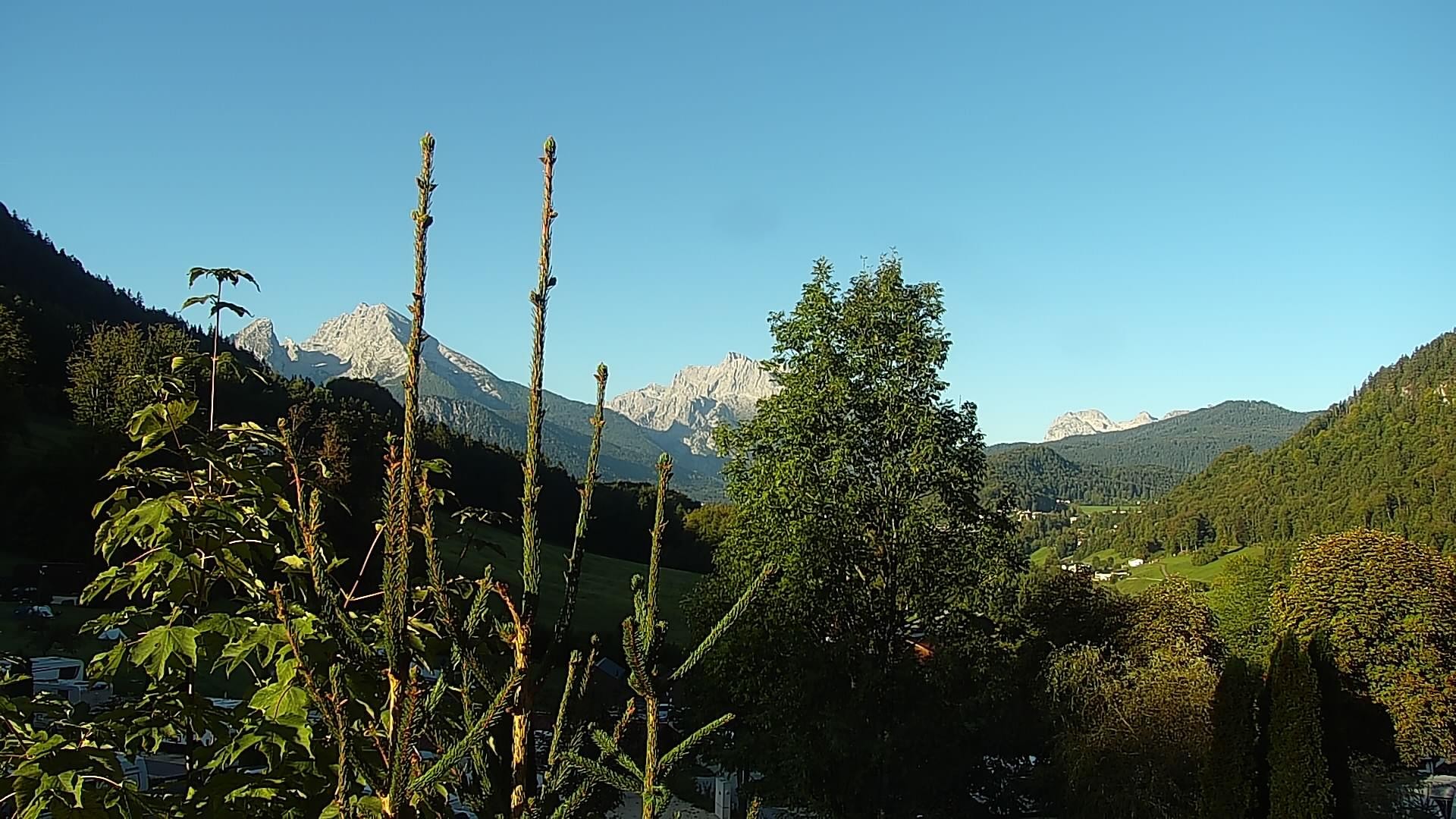 Archiv Foto Webcam Campingplatz Allweglehen bei Berchtesgaden