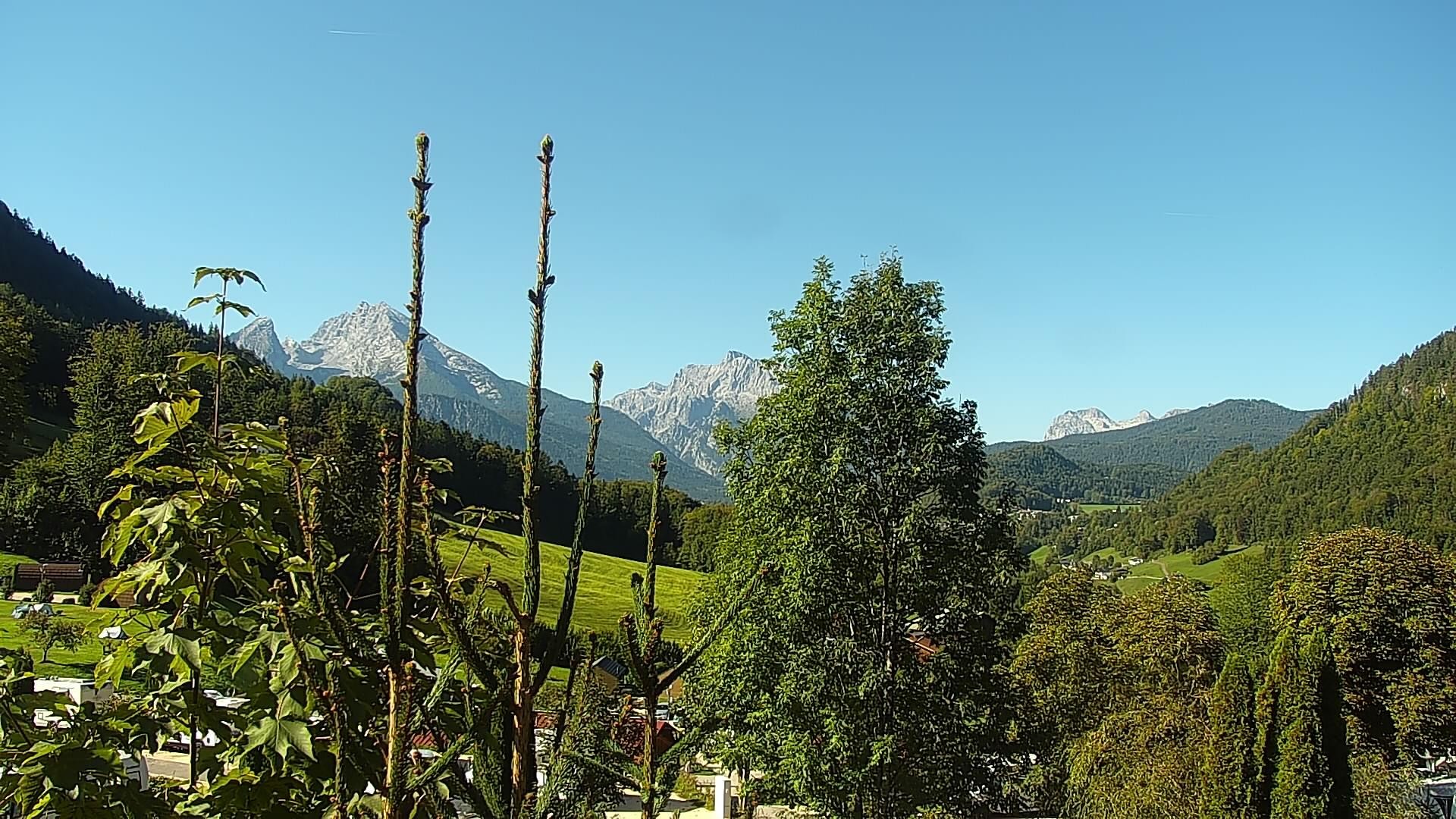 Archiv Foto Webcam Campingplatz Allweglehen bei Berchtesgaden
